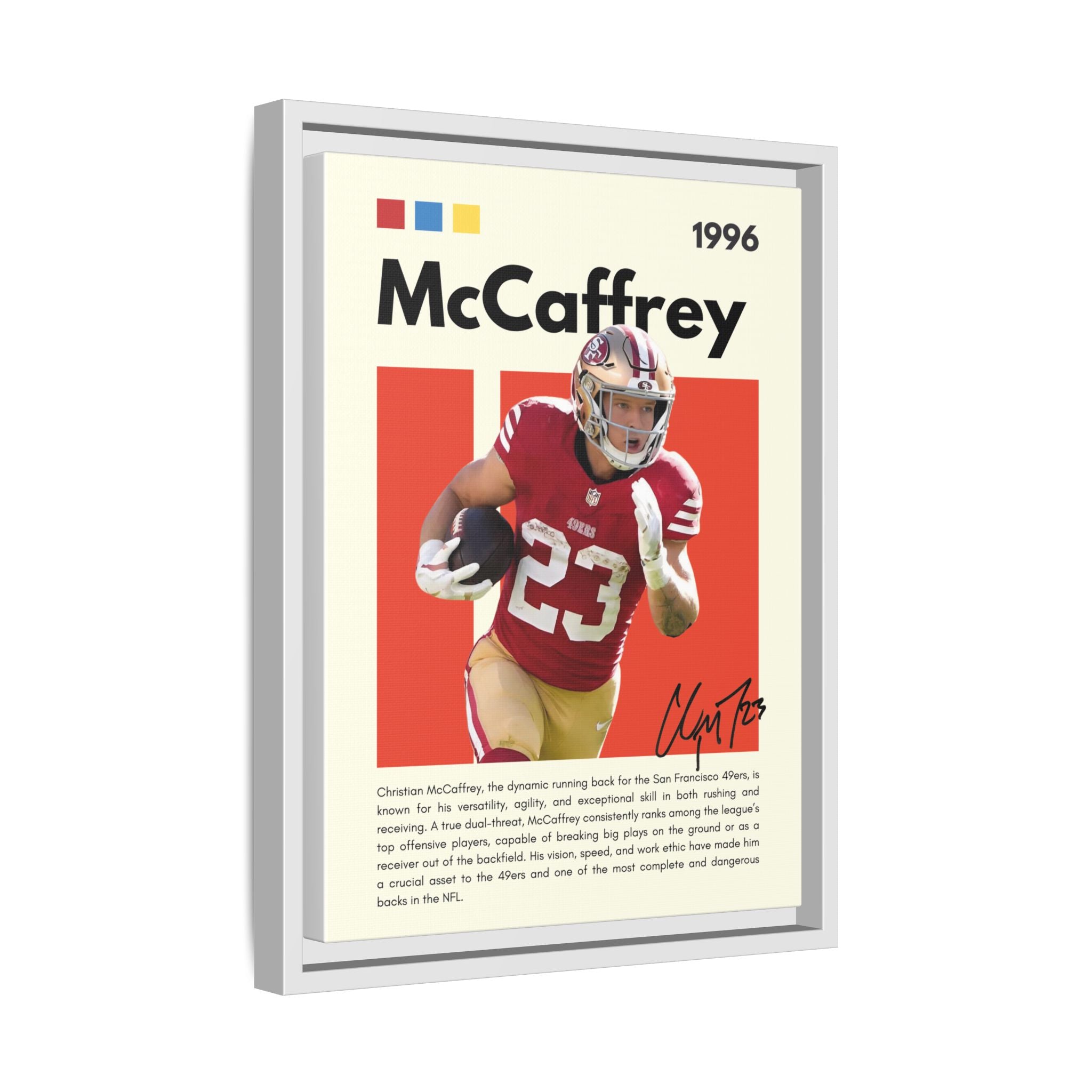 McCaffrey Momentum - Canvas Wall Art