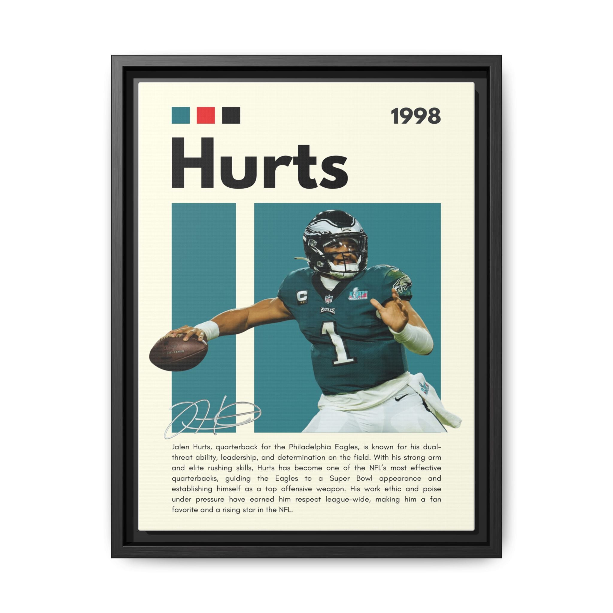 Quarterback's Triumph - Canvas Wall Art