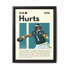 Quarterback's Triumph - Canvas Wall Art