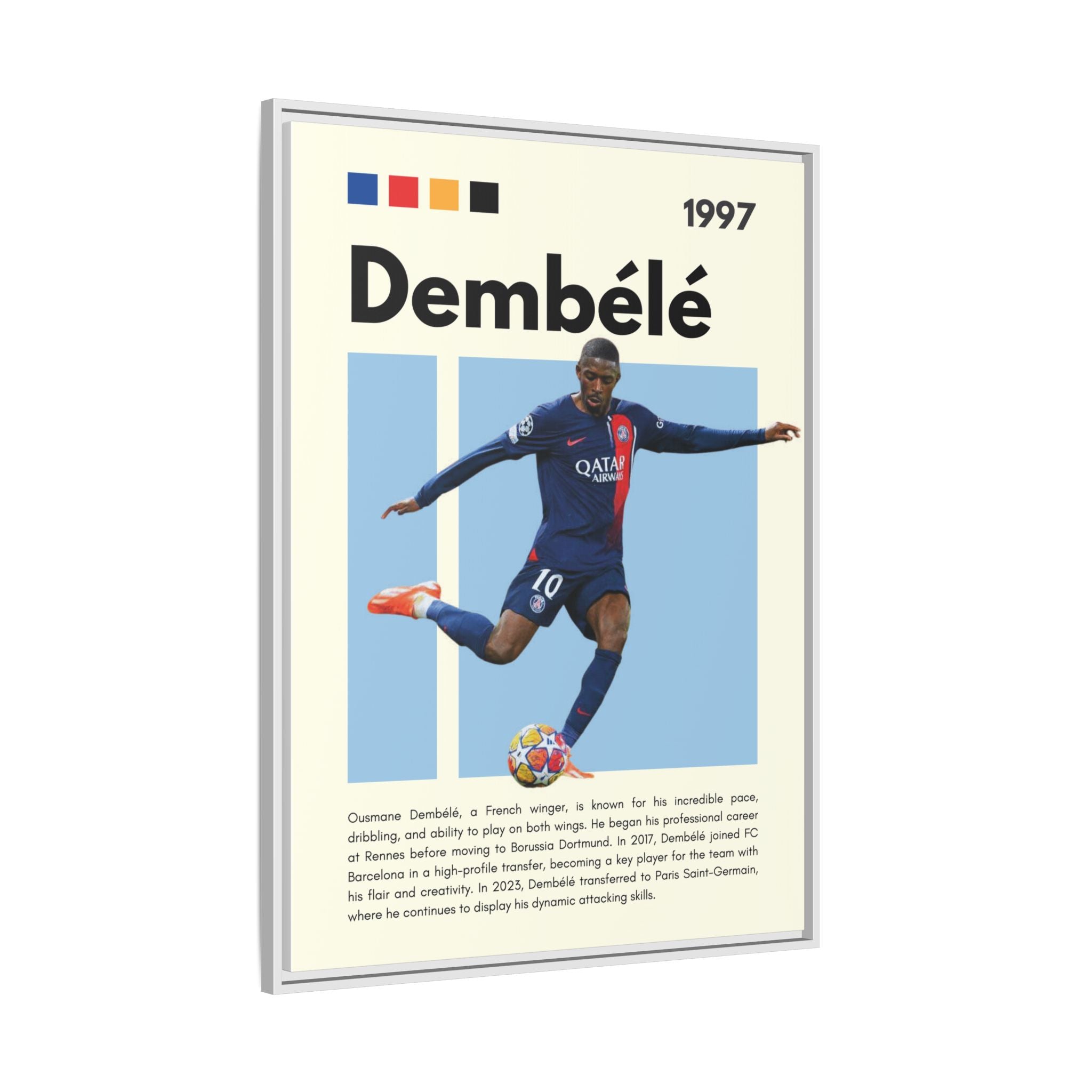 Dembélé - Canvas Wall Art