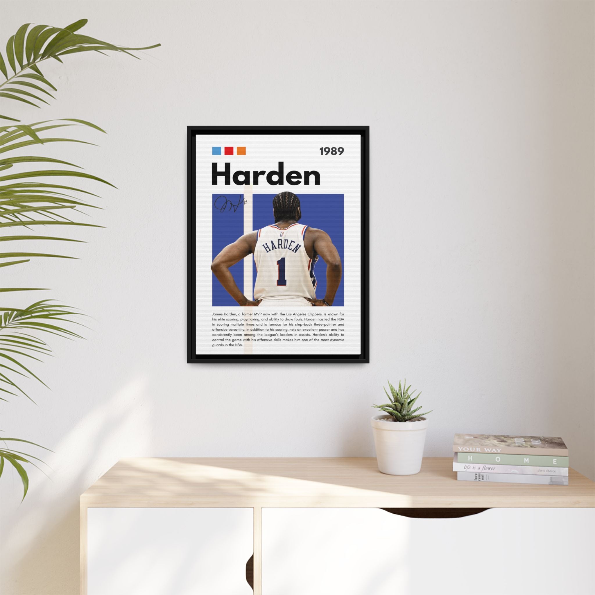 Harden's Stride - Canvas Wall Art
