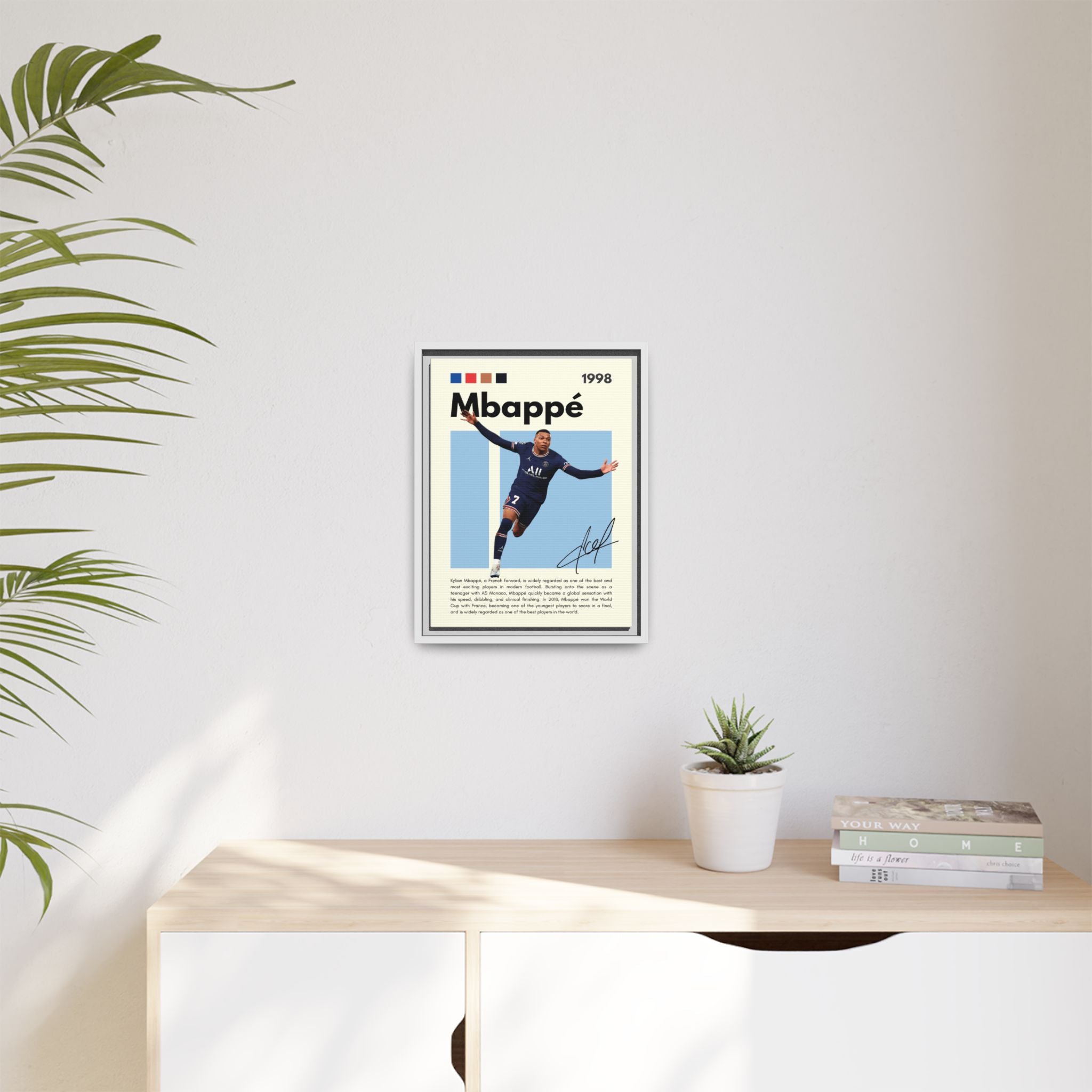 Mbappé Magic - Canvas Wall Art
