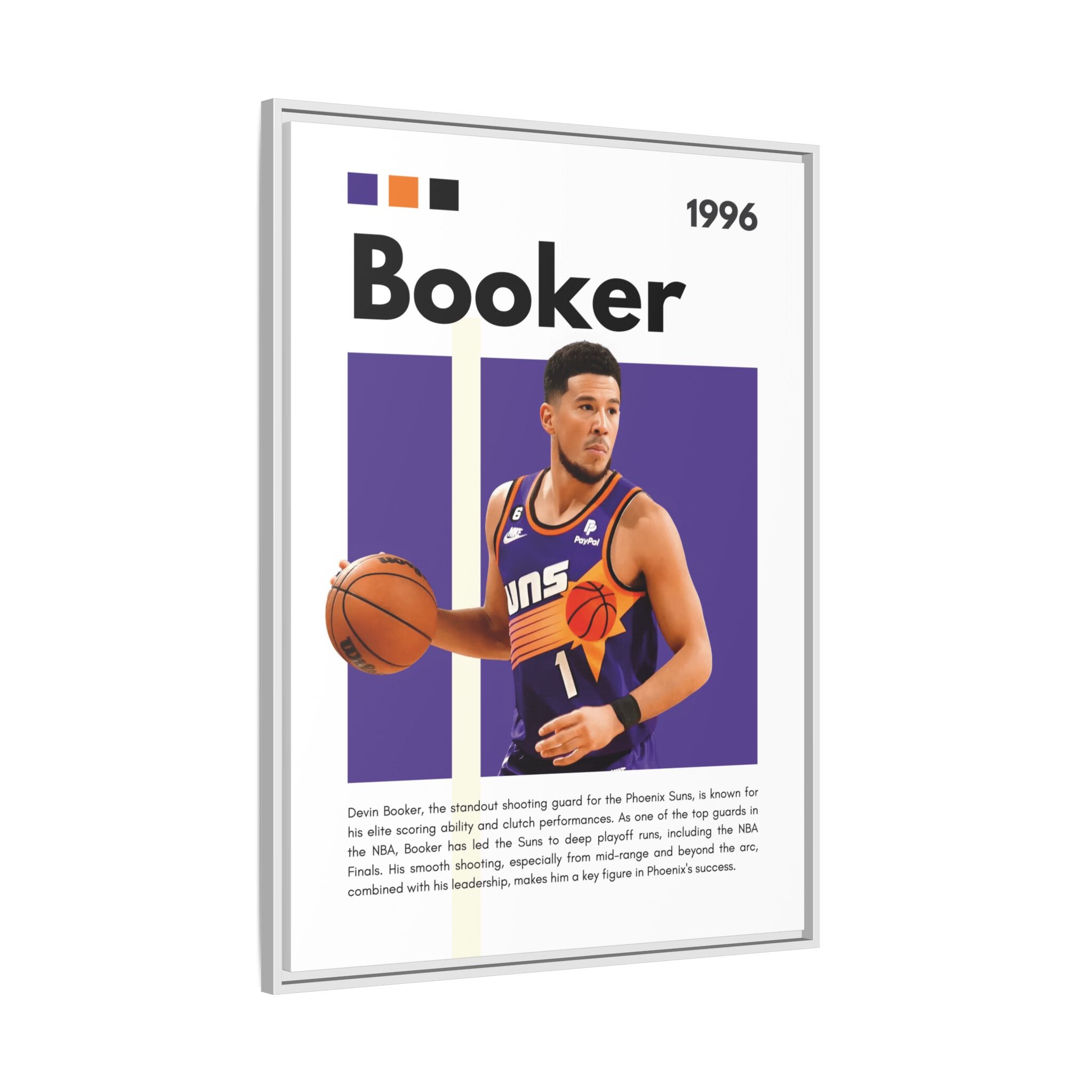 Booker Rising - Canvas Wall Art