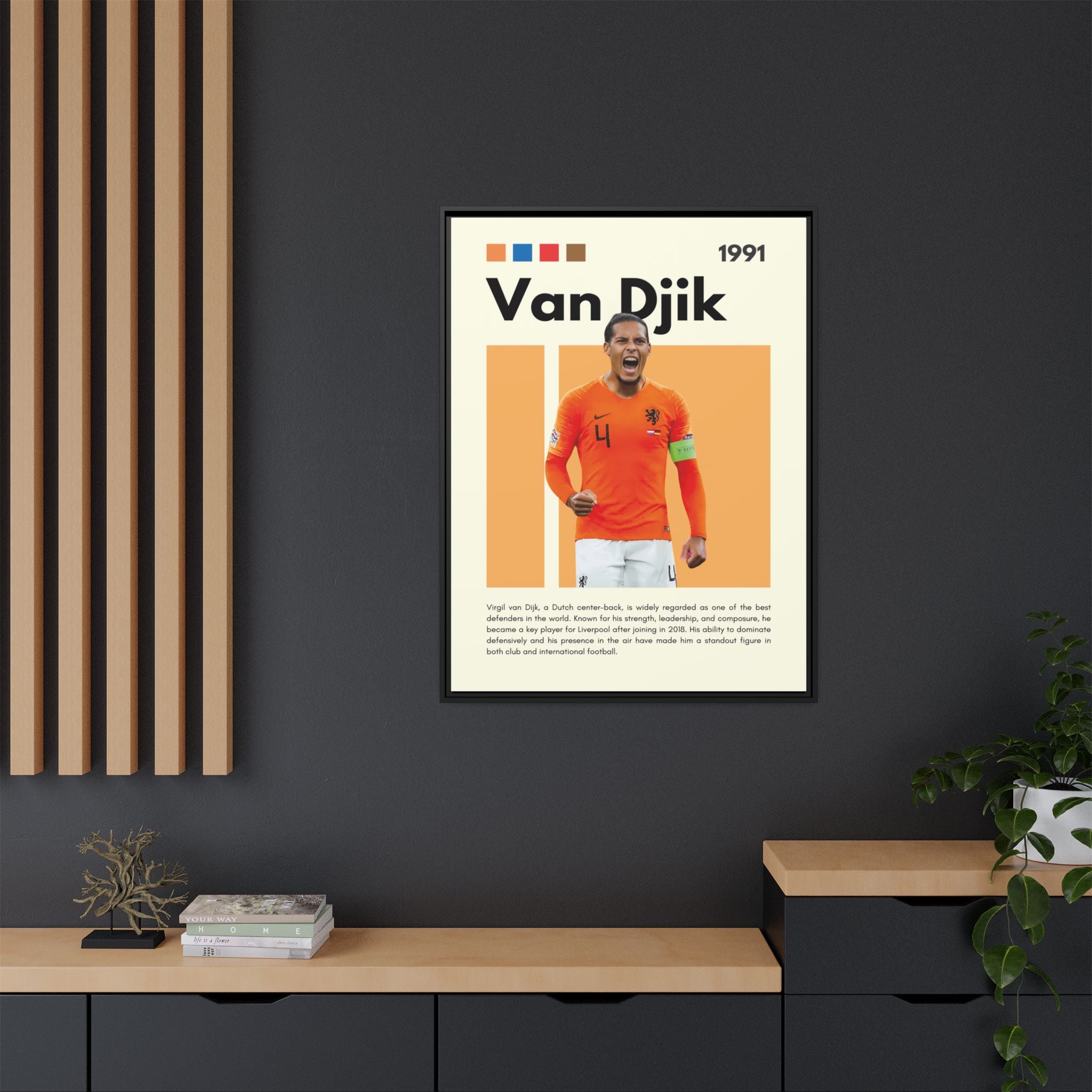 Defender of Orange - Canvas Wall Art