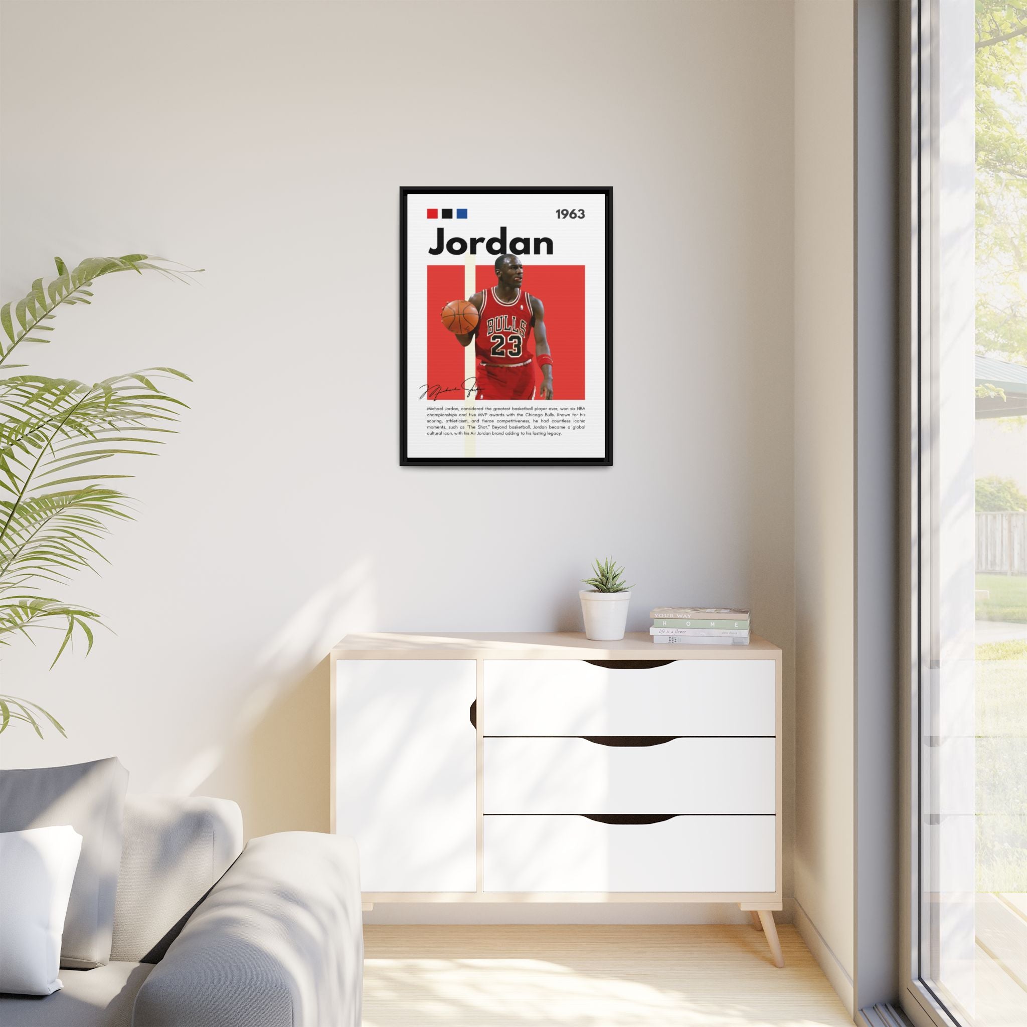 Air Jordan - Canvas Wall Art