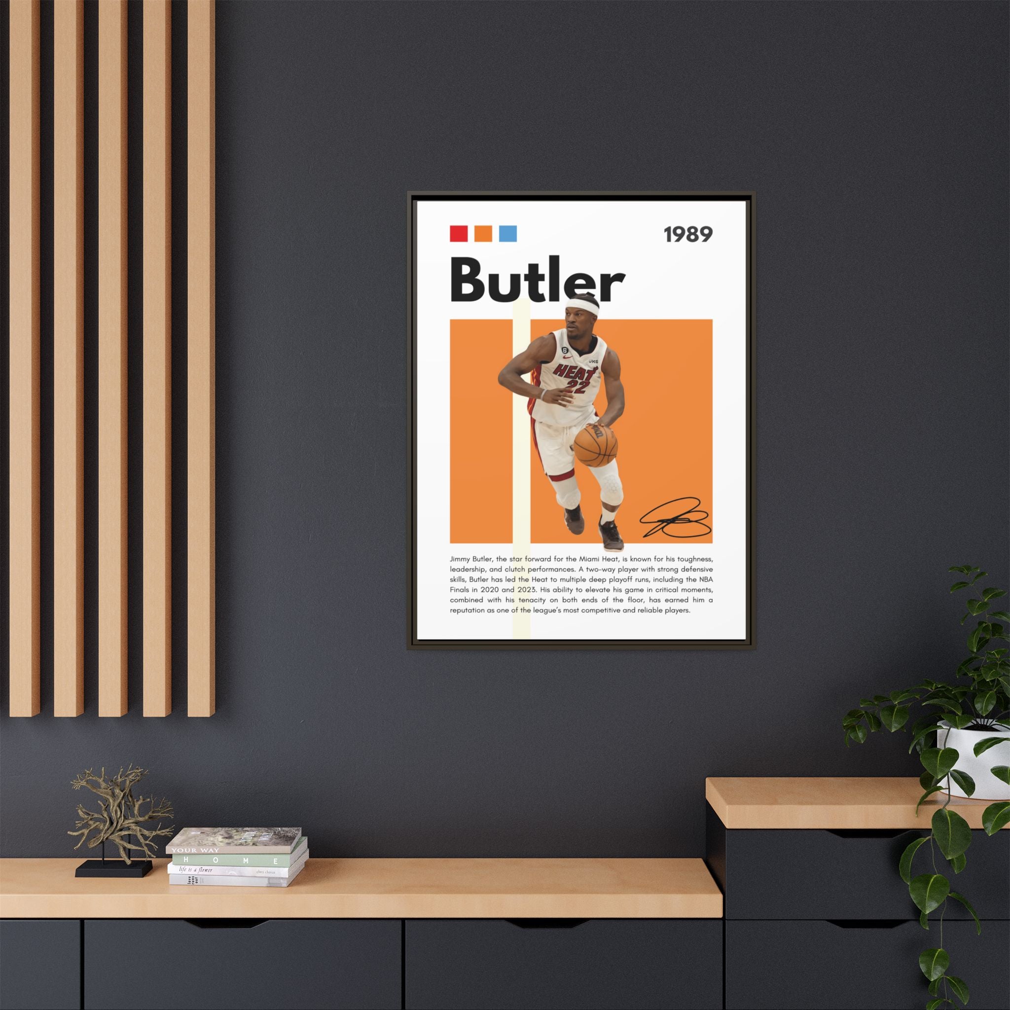 Butler's Blaze - Canvas Wall Art