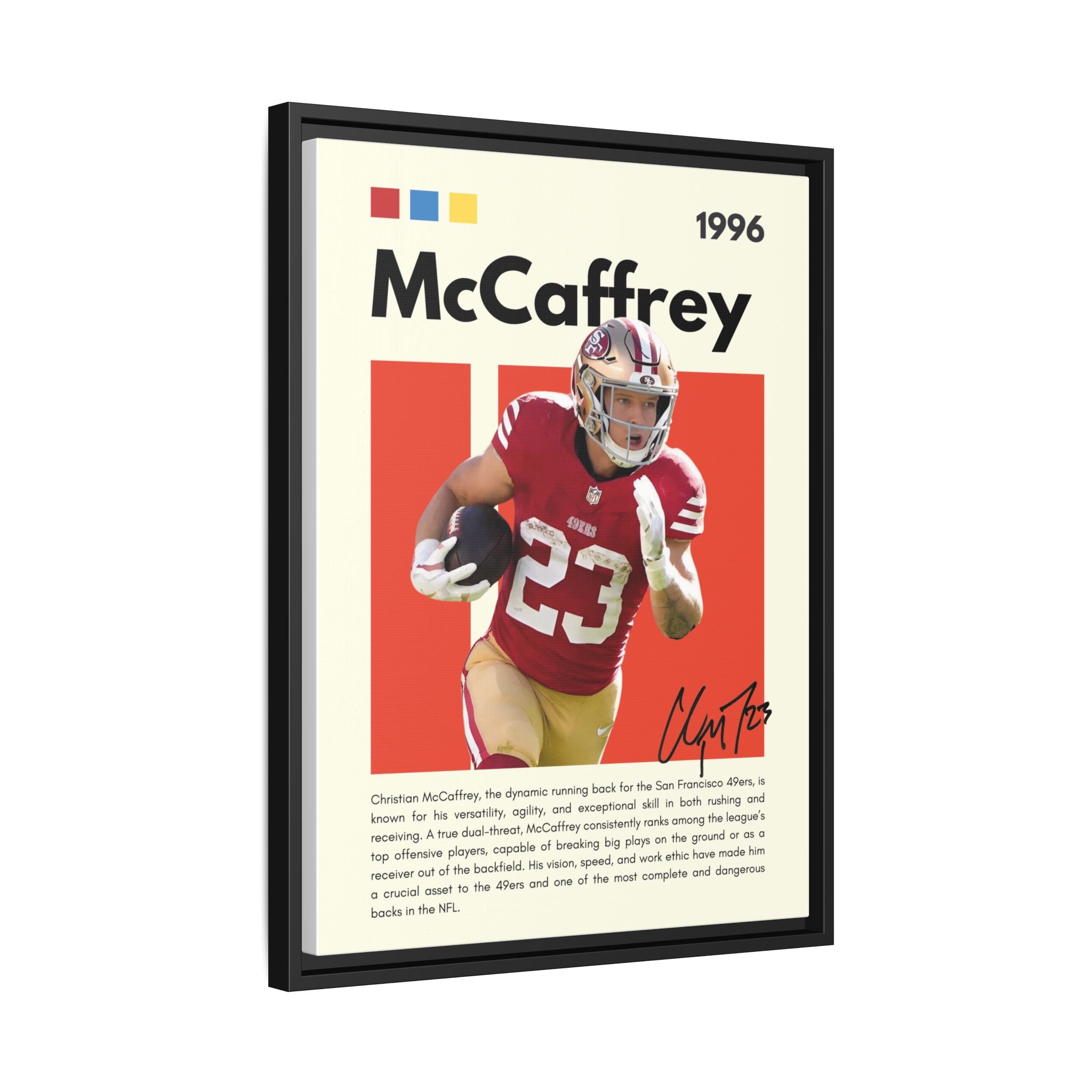 McCaffrey Momentum - Canvas Wall Art