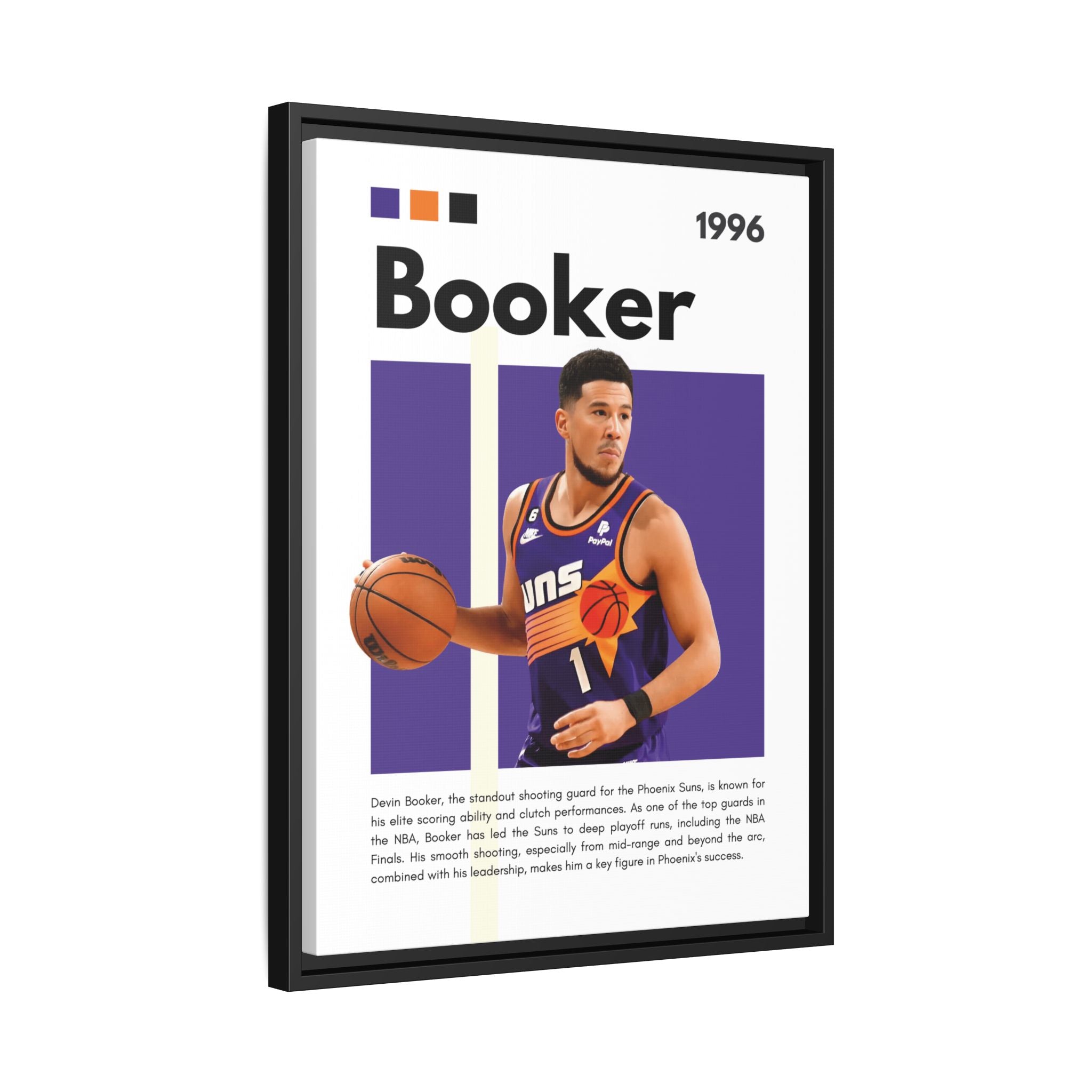 Booker Rising - Canvas Wall Art