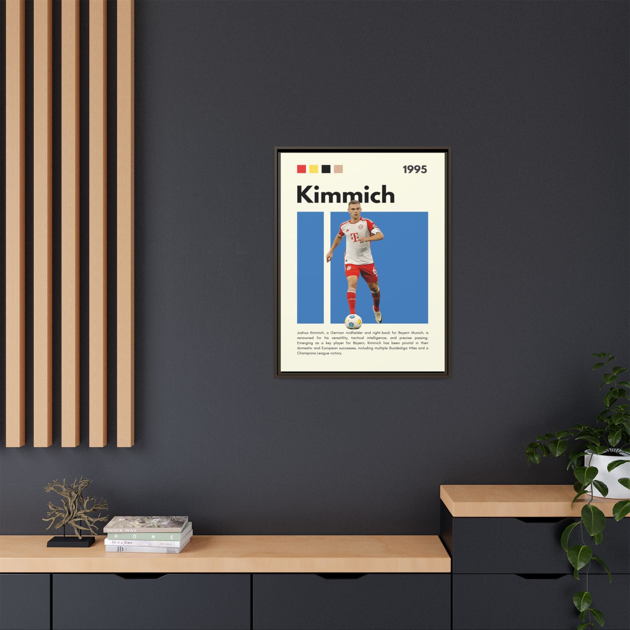 Bayern's Midfield Maestro - Canvas Wall Art