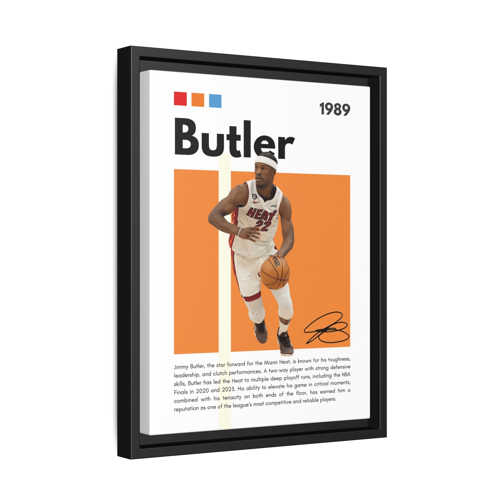 Butler's Blaze - Canvas Wall Art