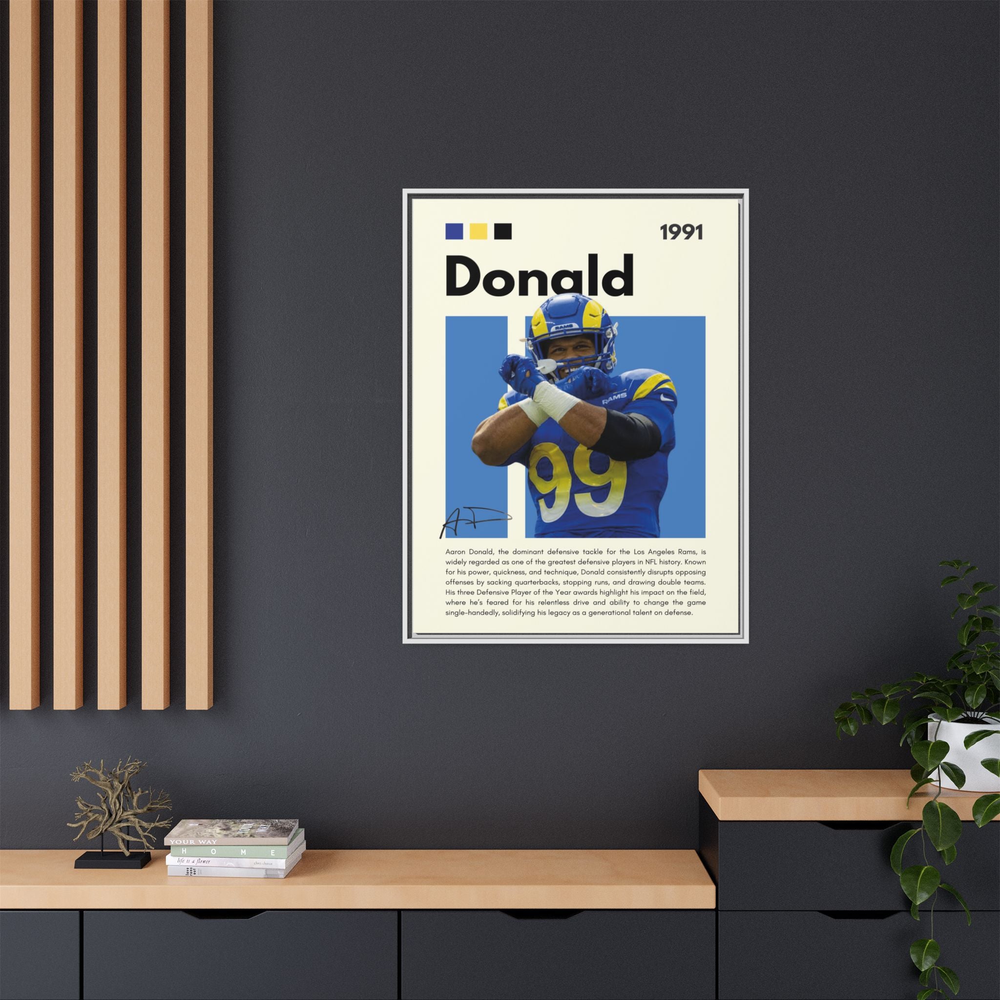 Defensive Domination - Canvas Wall Art