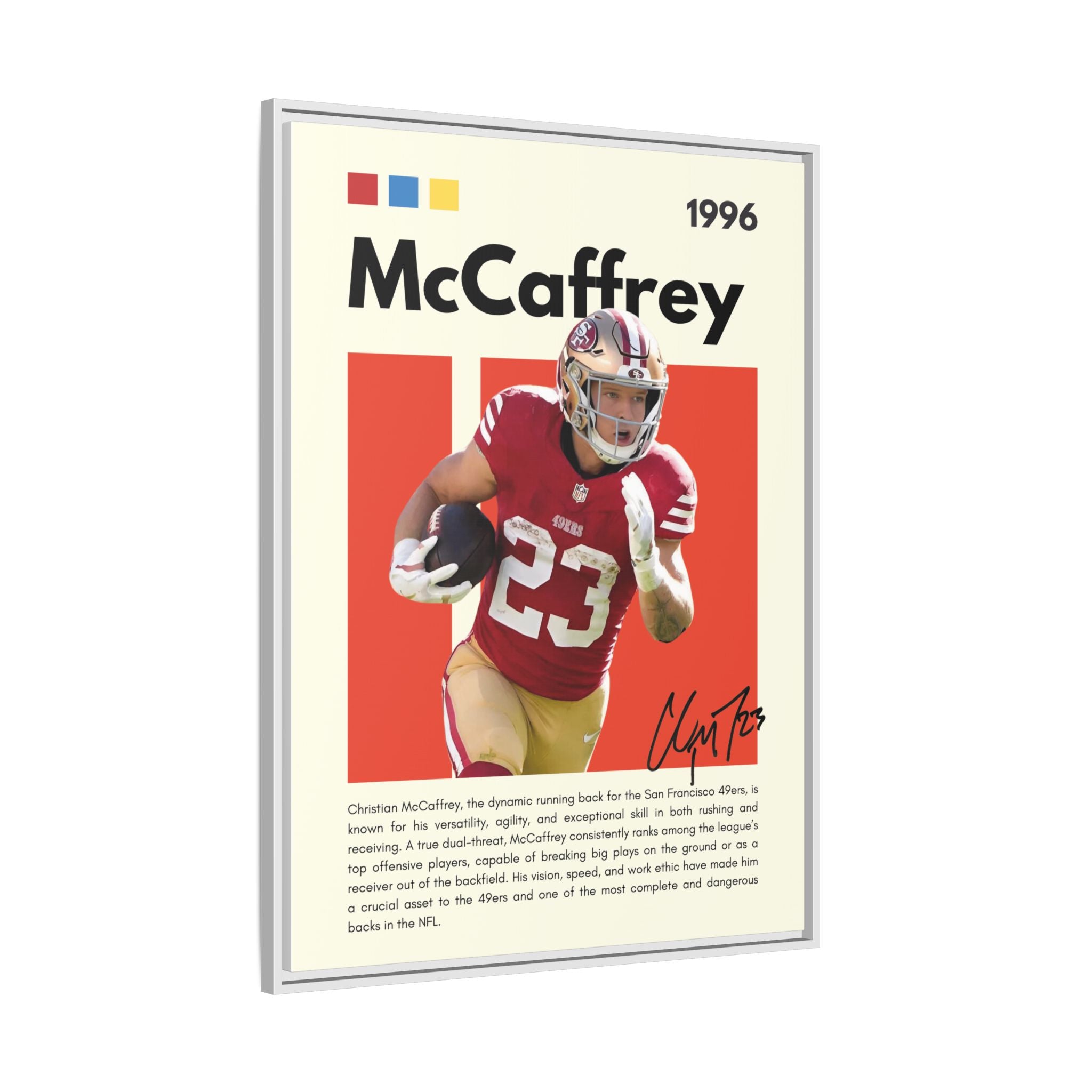 McCaffrey Momentum - Canvas Wall Art