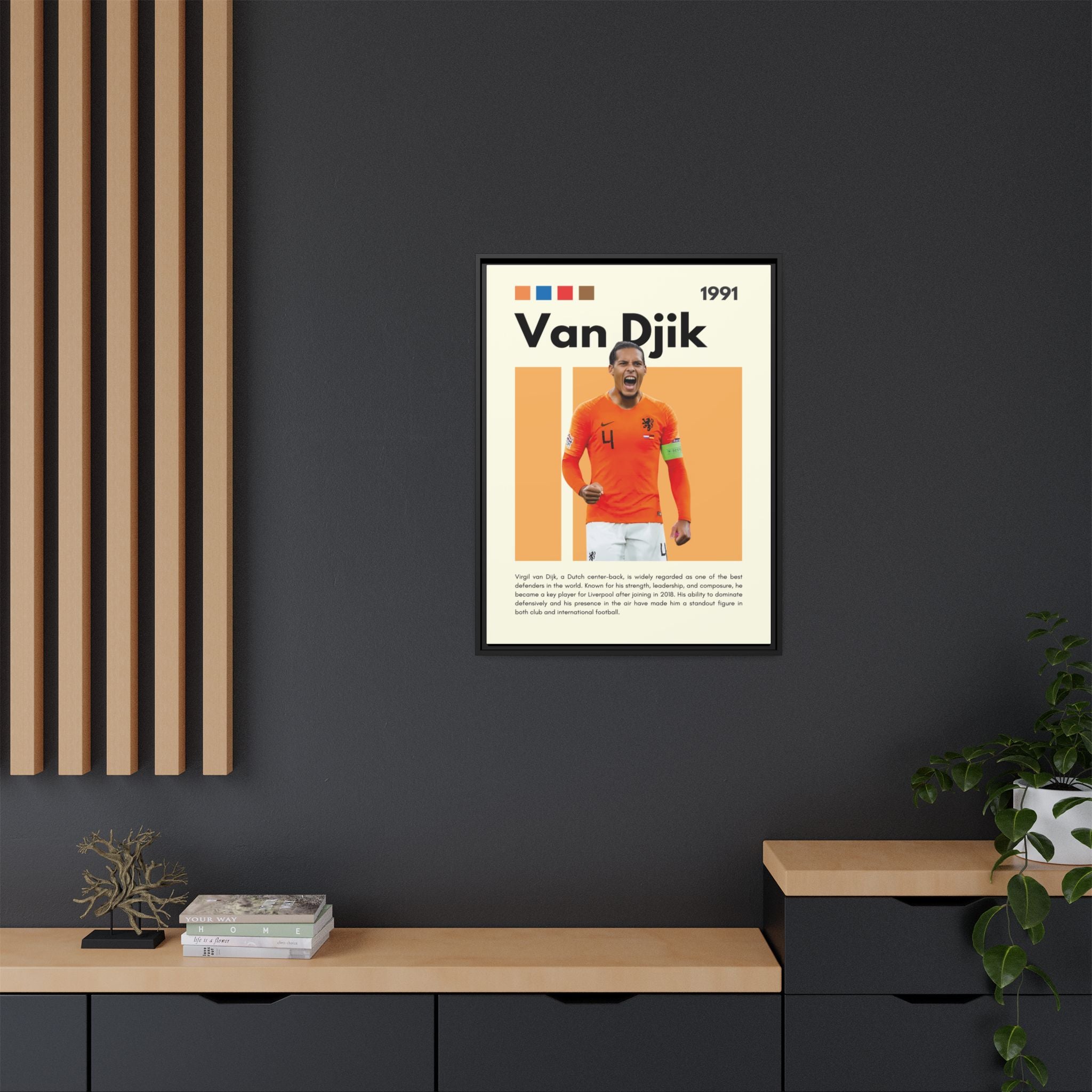 Defender of Orange - Canvas Wall Art