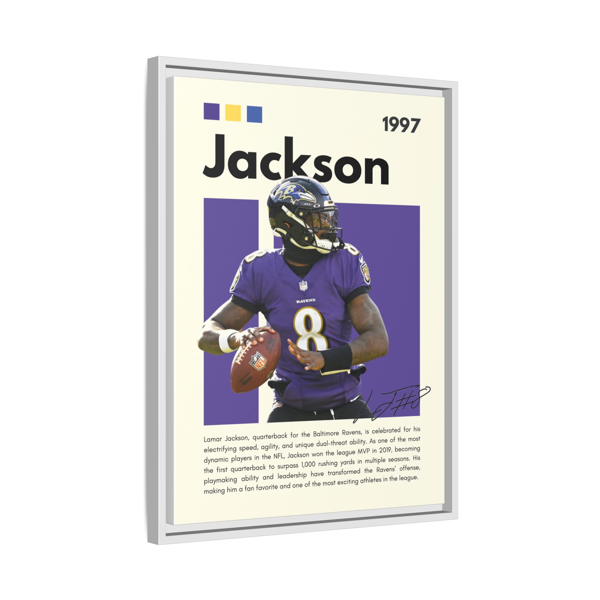 Lamar Lightning - Canvas Wall Art