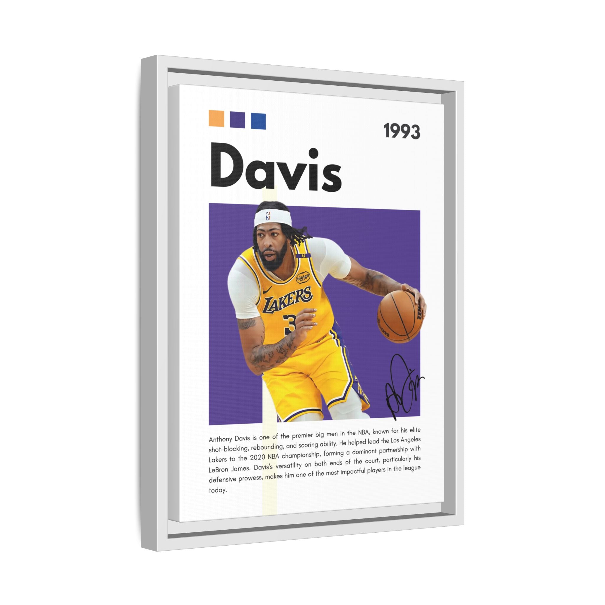Davis Domination - Canvas Wall Art