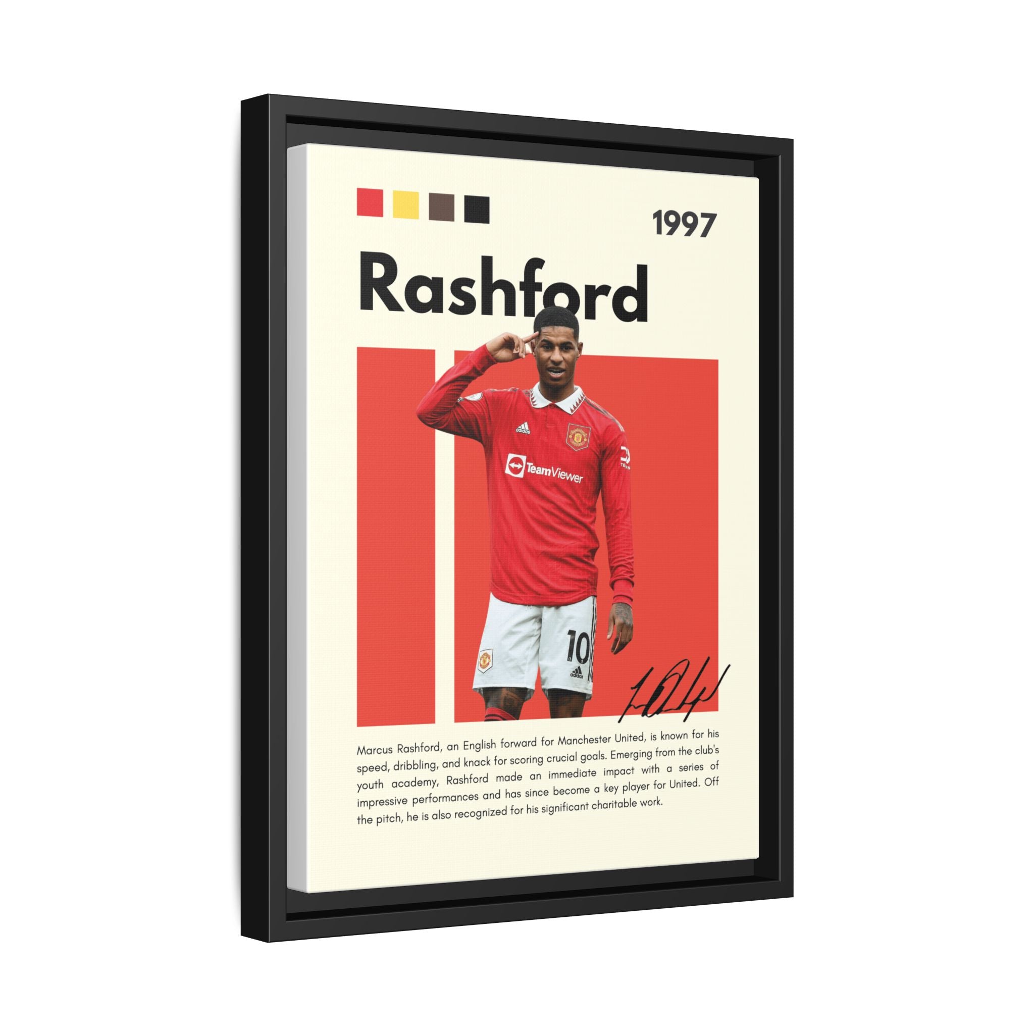 Red Thunder - Canvas Wall Art