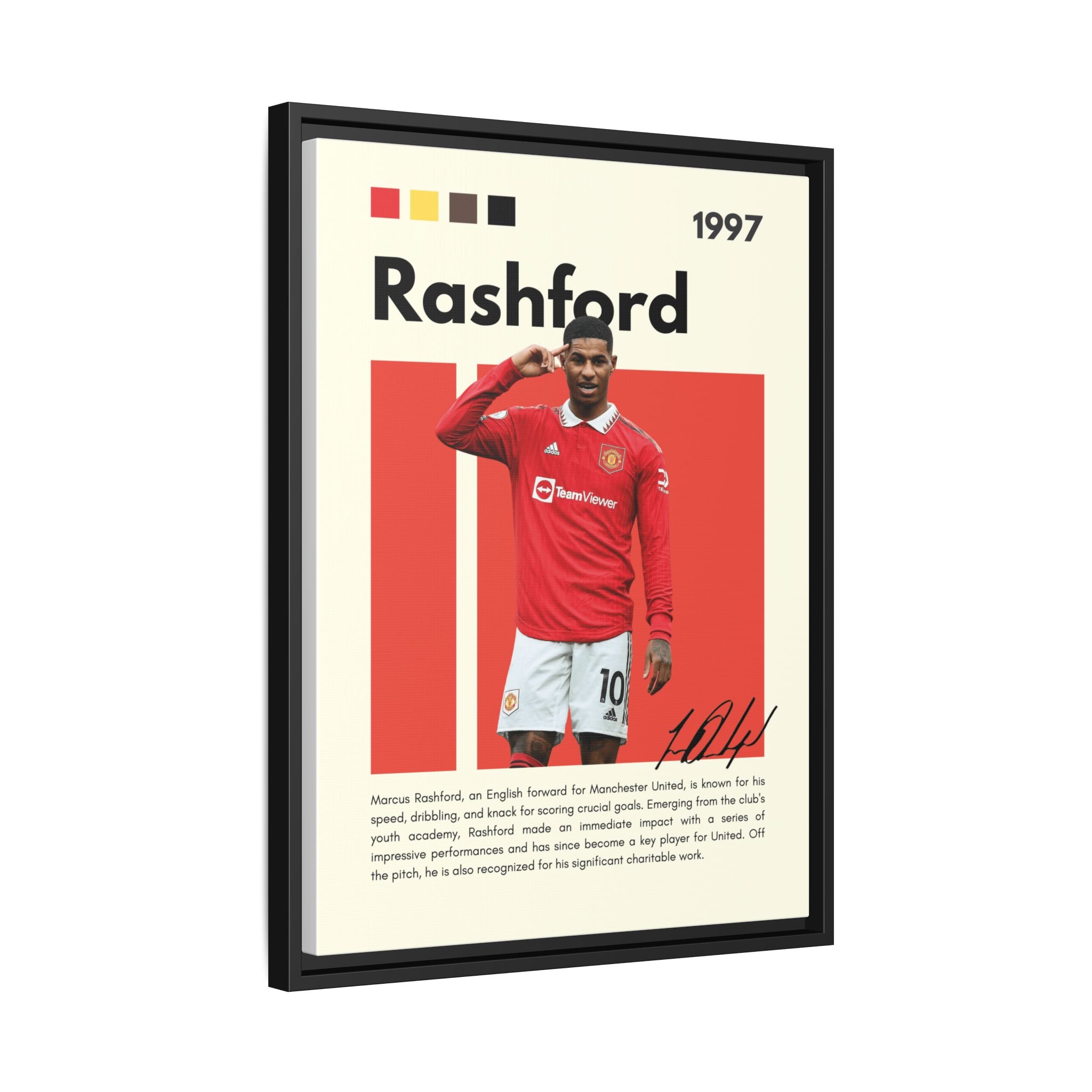 Red Thunder - Canvas Wall Art