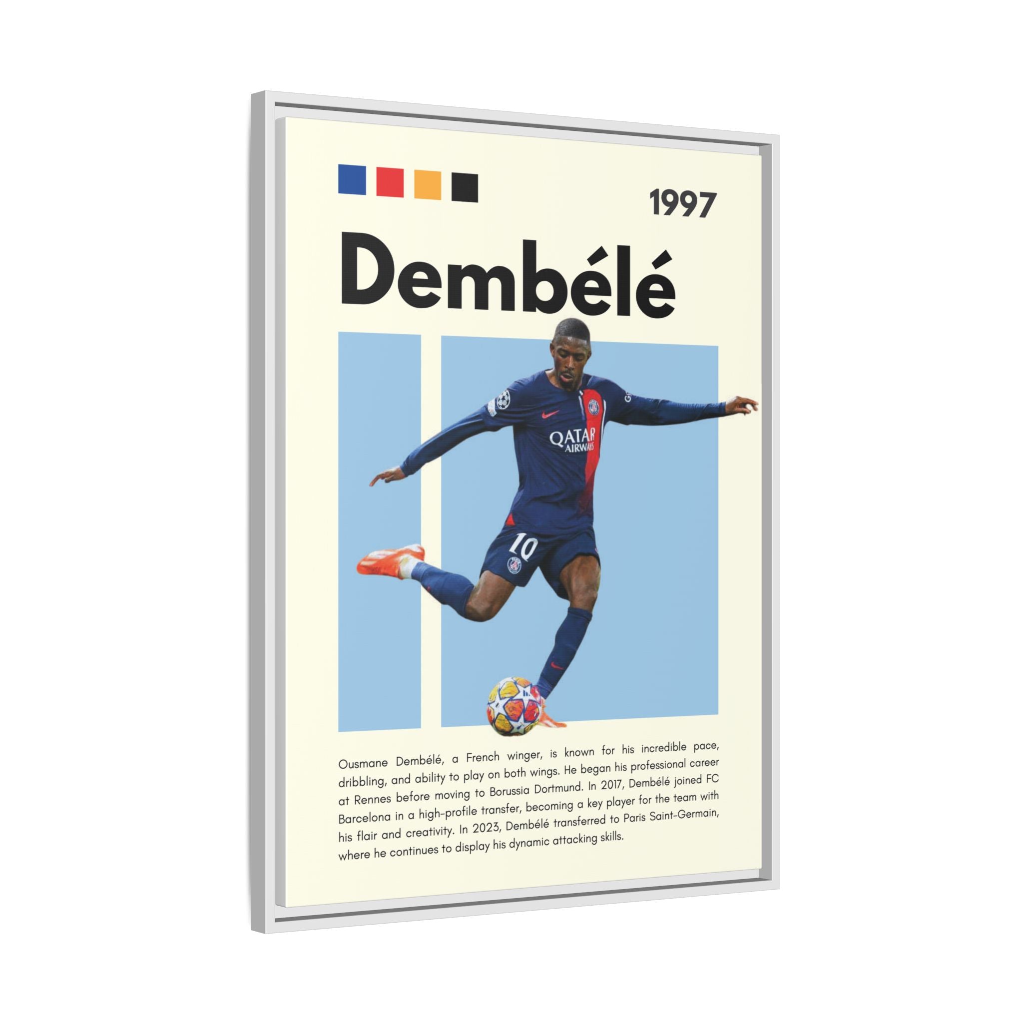 Dembélé - Canvas Wall Art