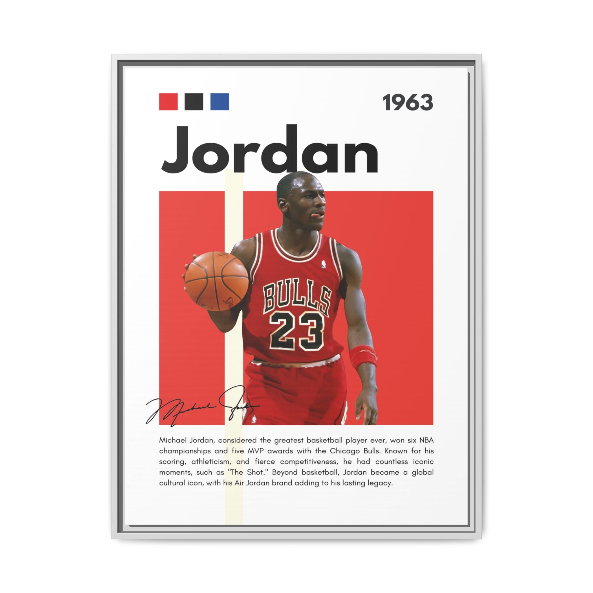 Air Jordan - Canvas Wall Art
