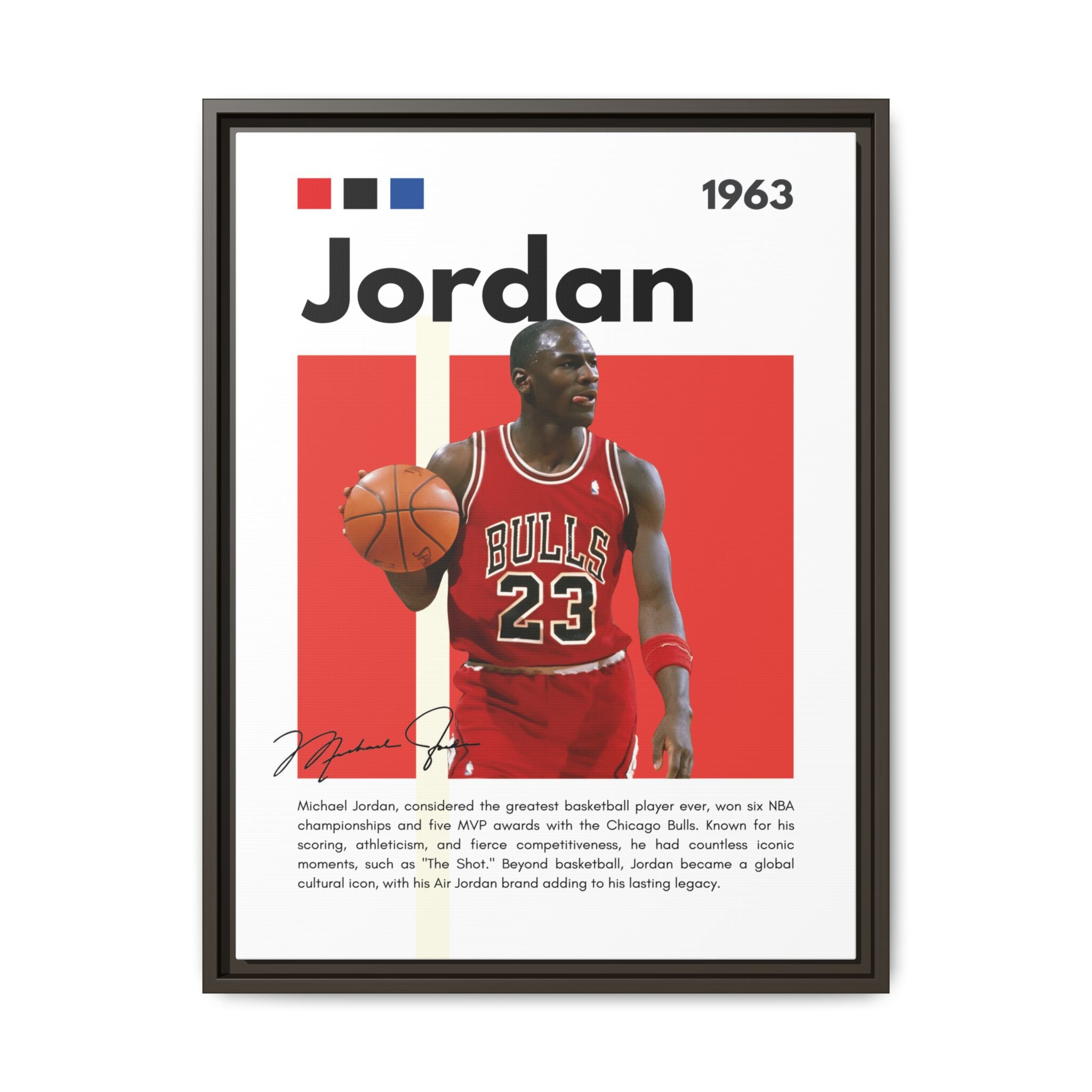 Air Jordan - Canvas Wall Art