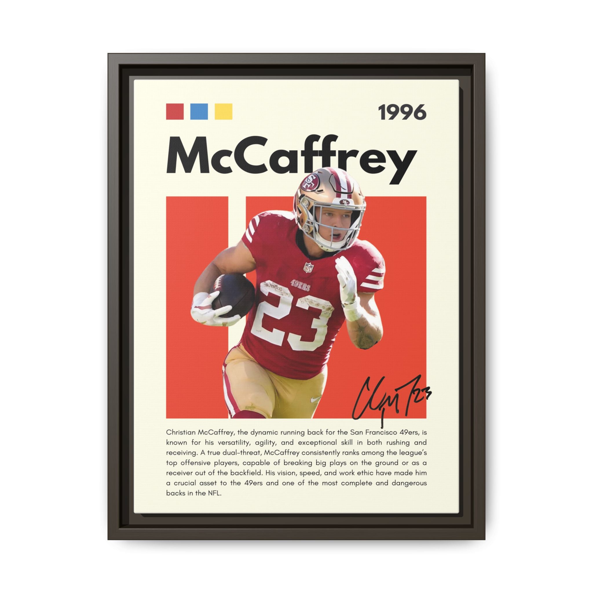 McCaffrey Momentum - Canvas Wall Art