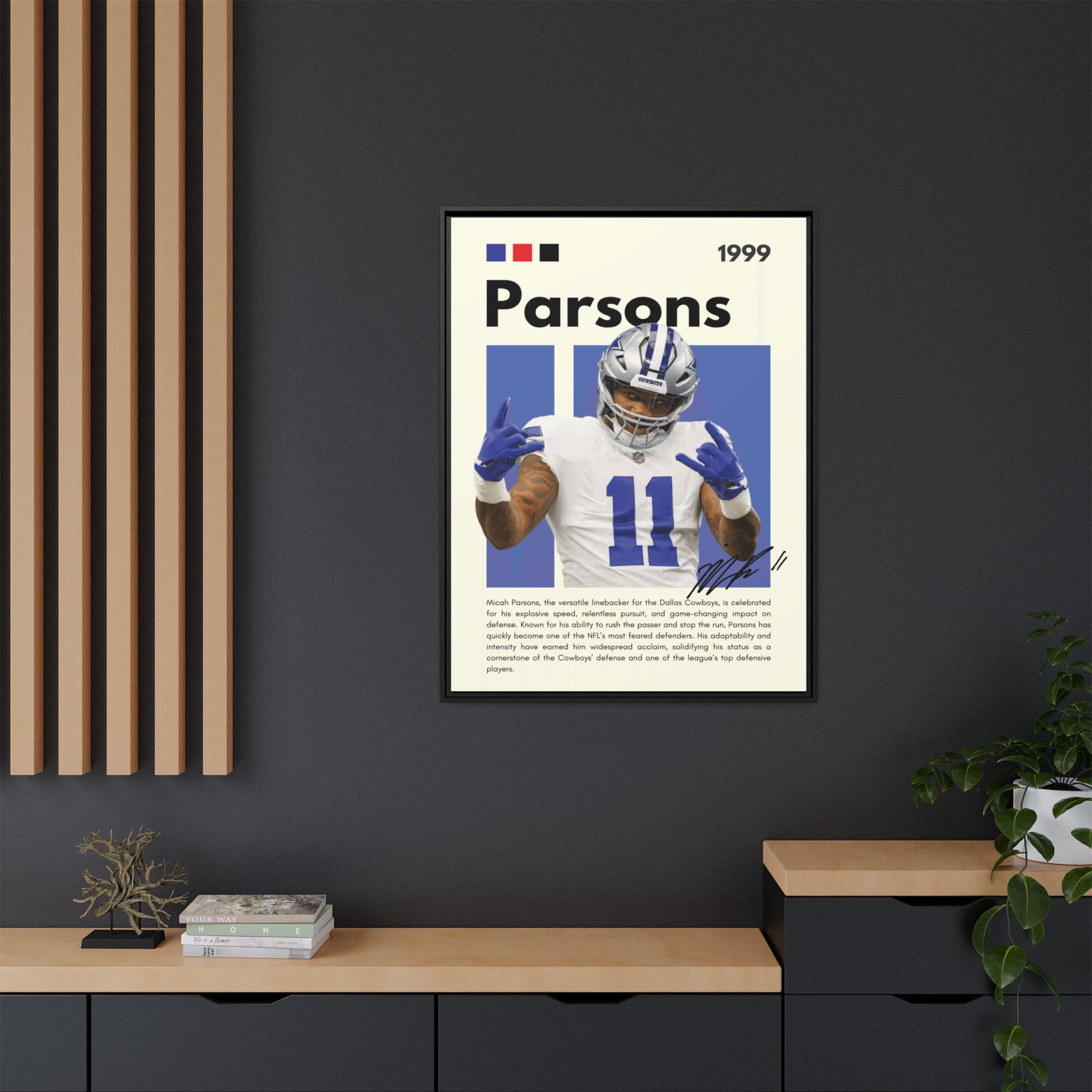 Defensive Dynamo - Canvas Wall Art
