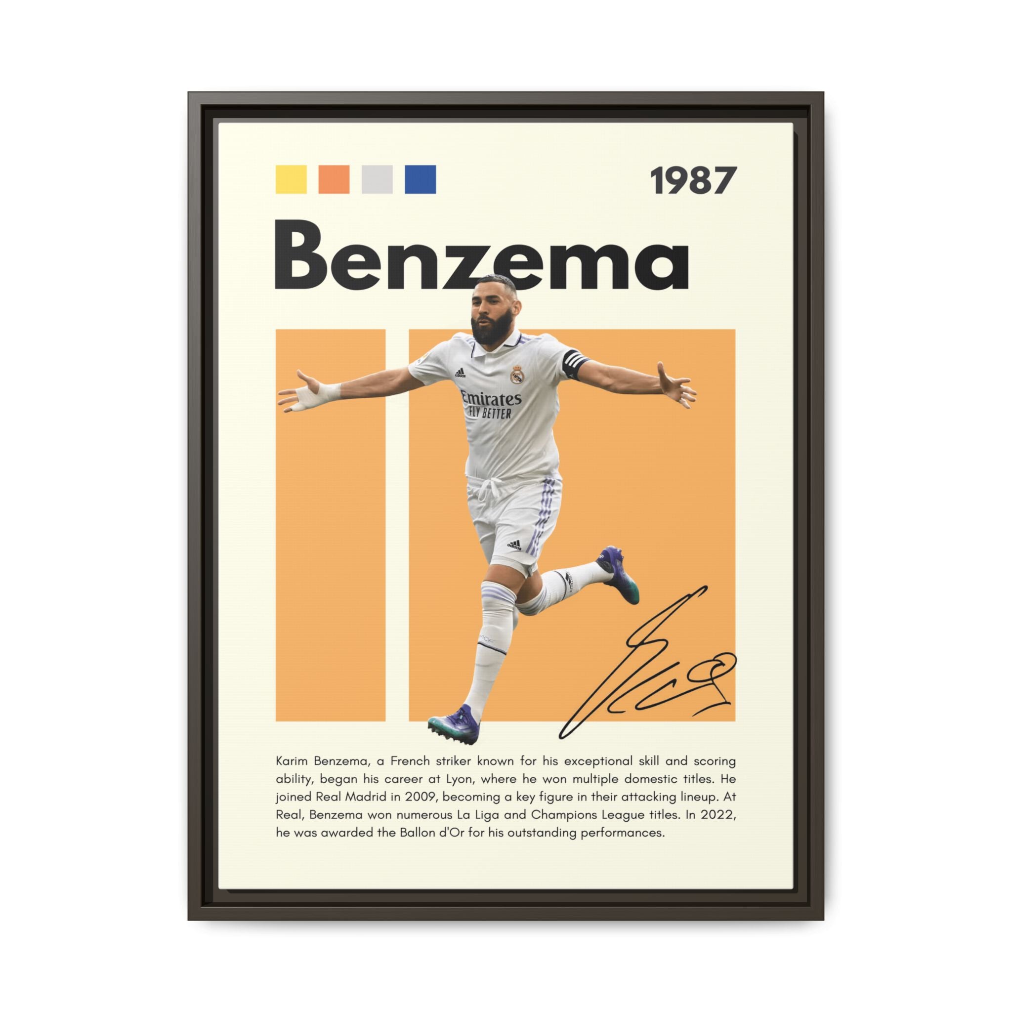 Striker's Glory - Canvas Wall Art