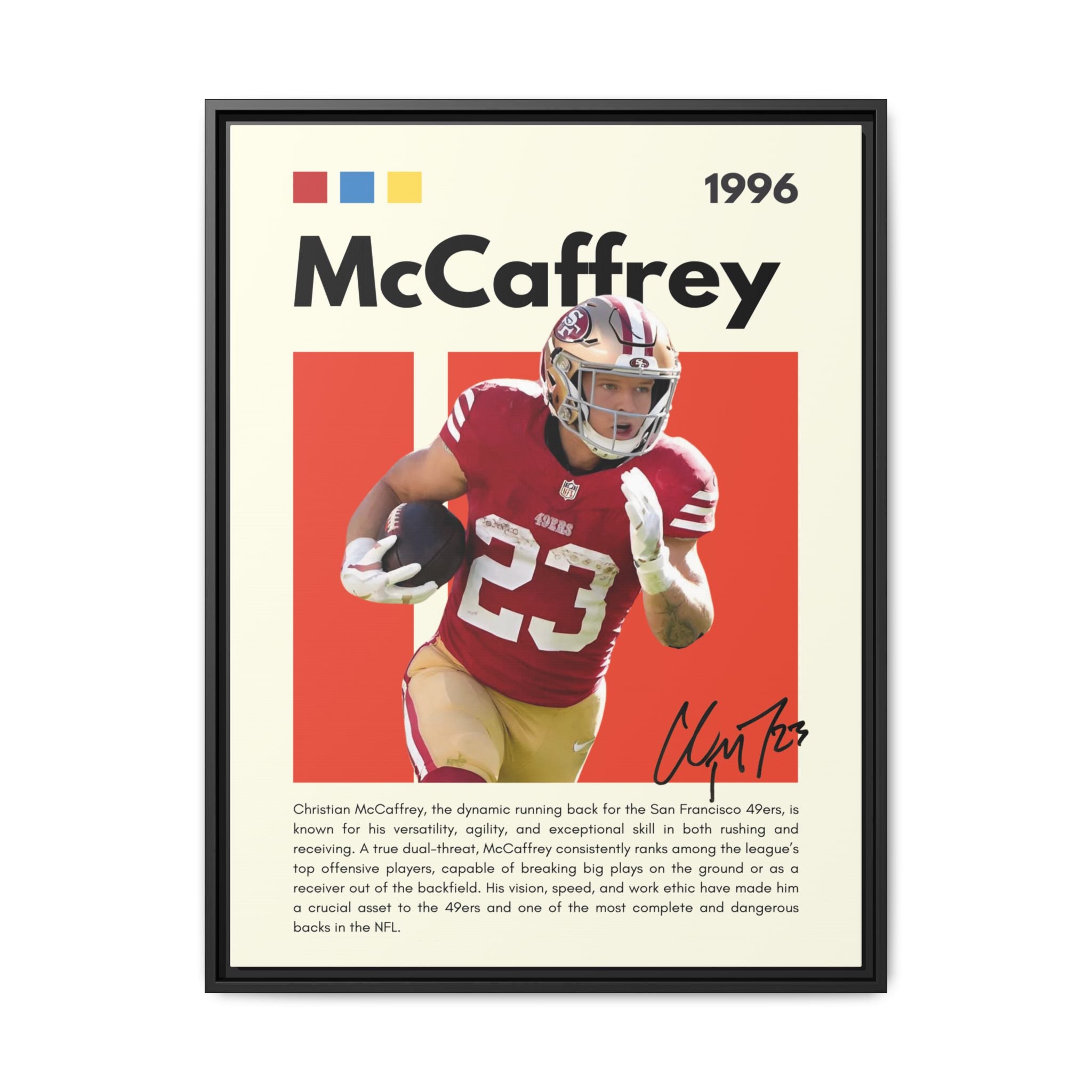 McCaffrey Momentum - Canvas Wall Art