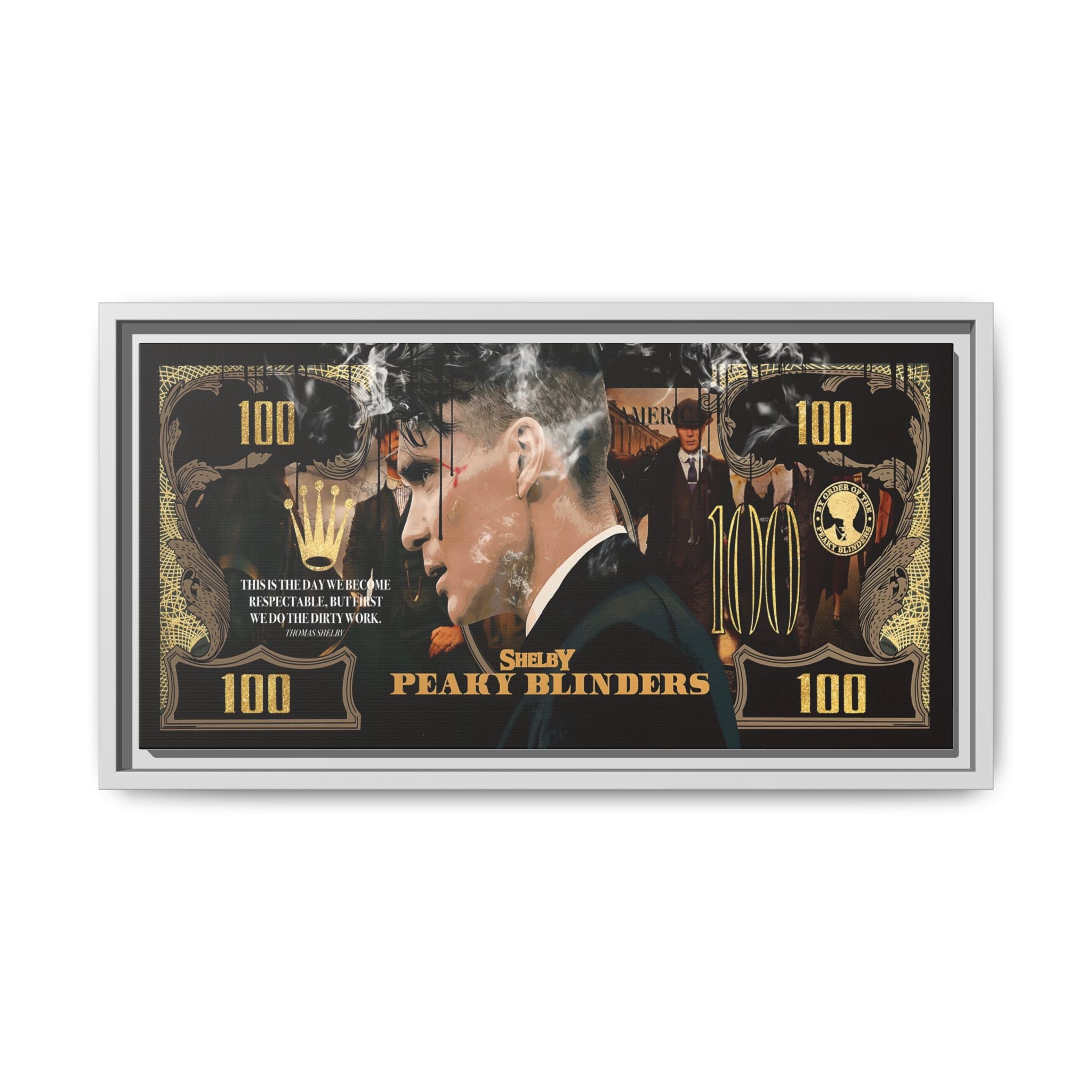 Peaky Blinders Golden Era: Shelby Saga in Commemorative Art, Criminal Elegance Poster - Canvas Wall Art