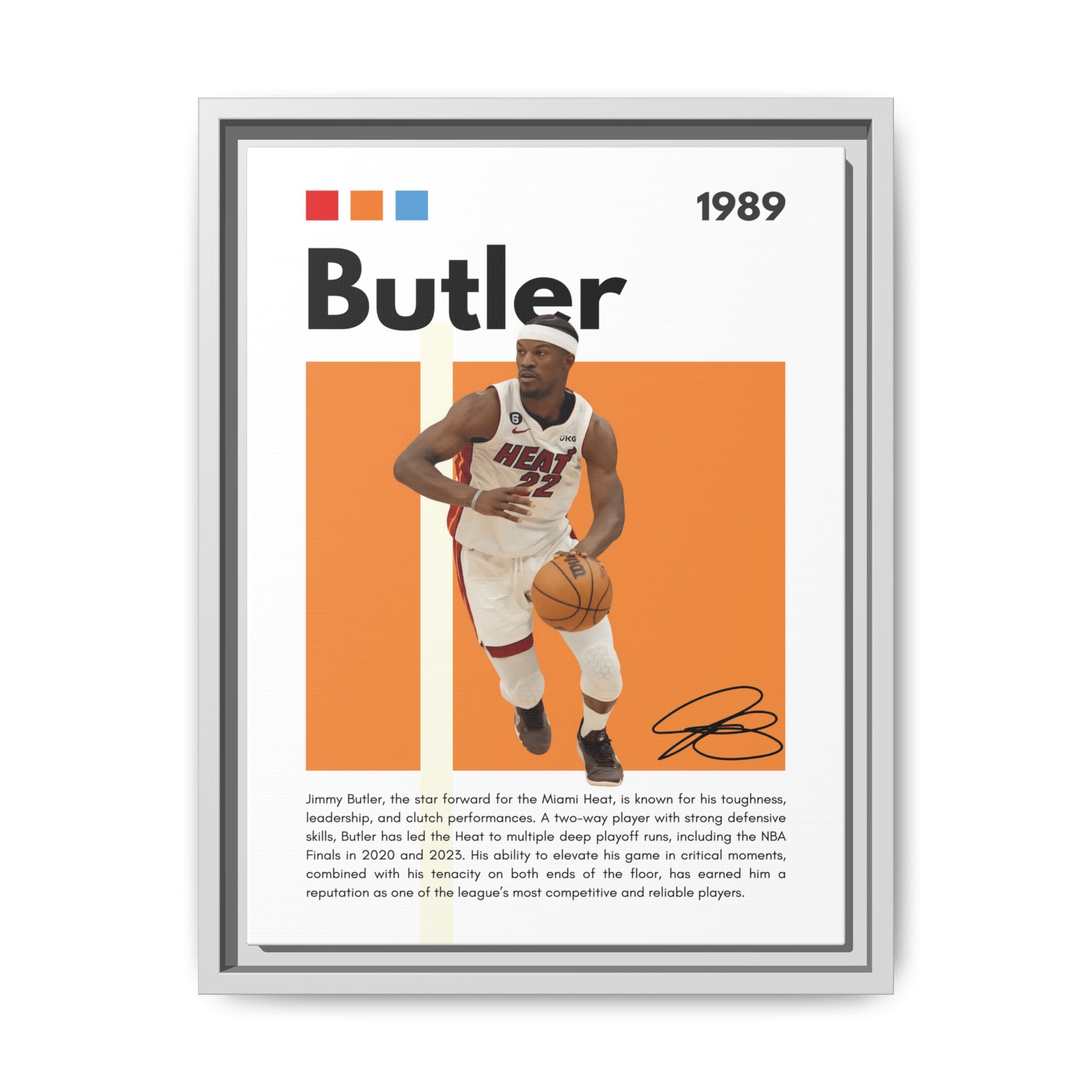 Butler's Blaze - Canvas Wall Art