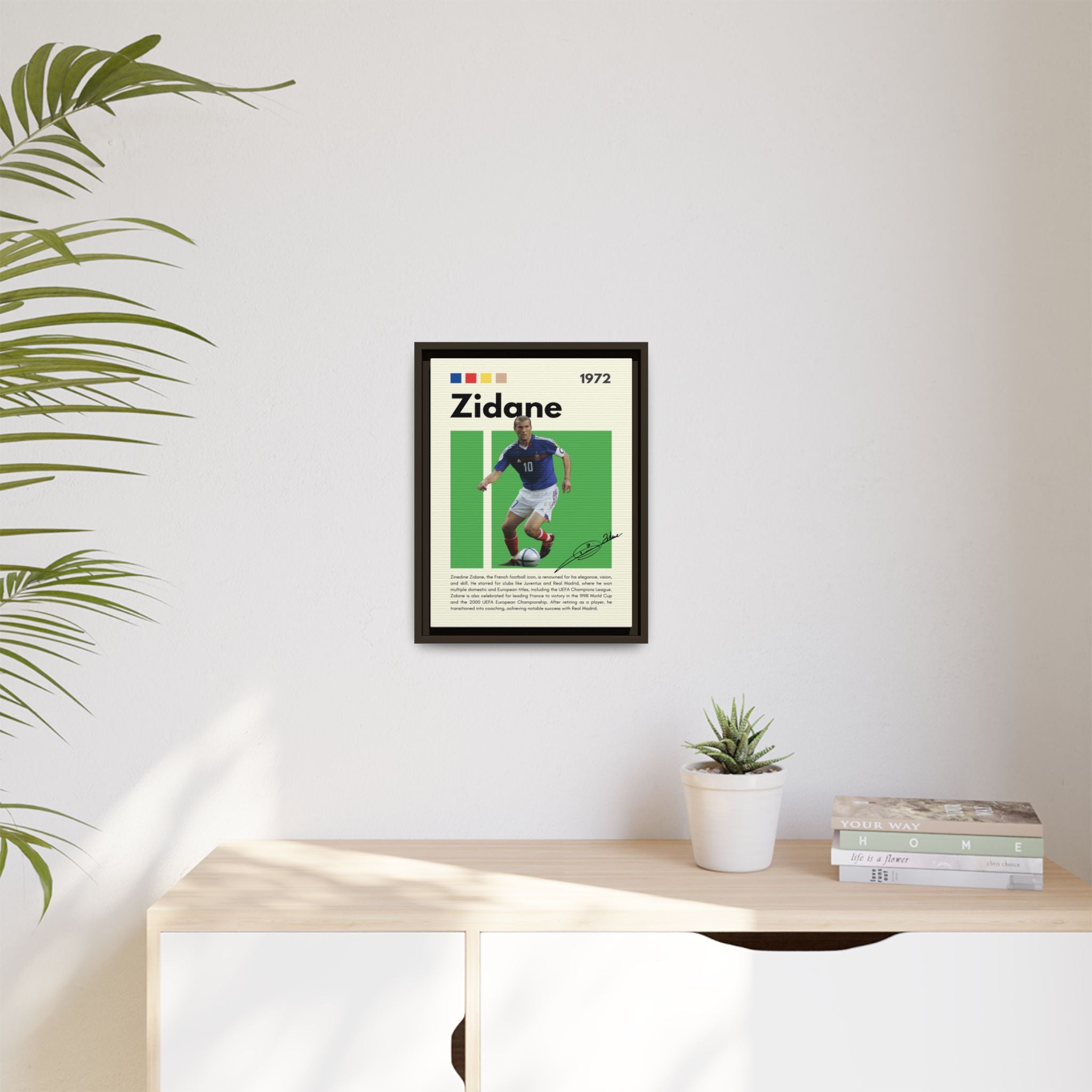Zidane - Canvas Wall Art