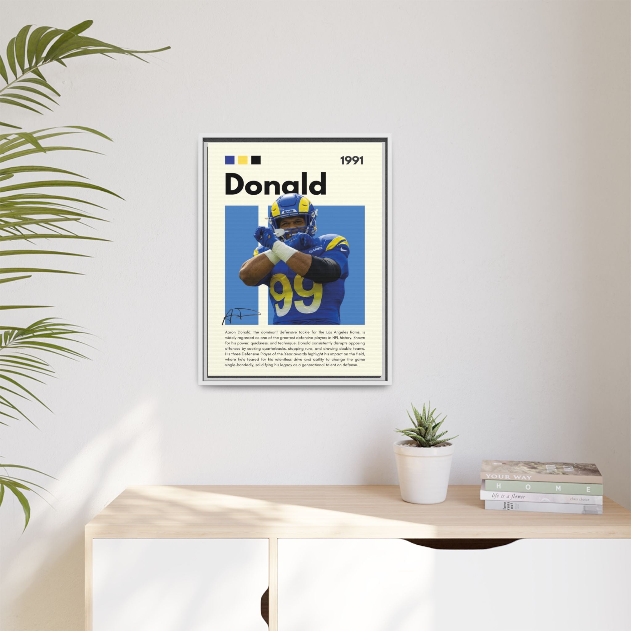 Defensive Domination - Canvas Wall Art