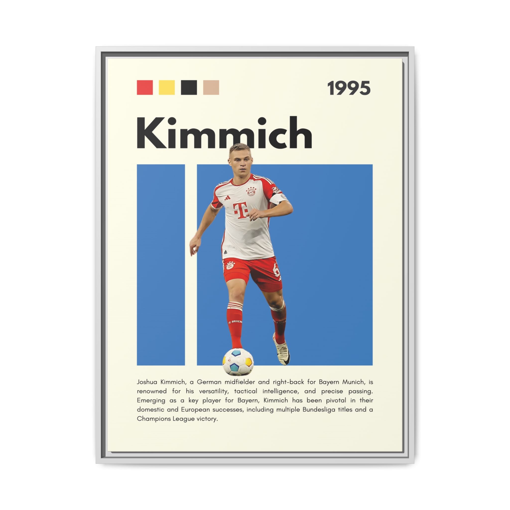 Bayern's Midfield Maestro - Canvas Wall Art