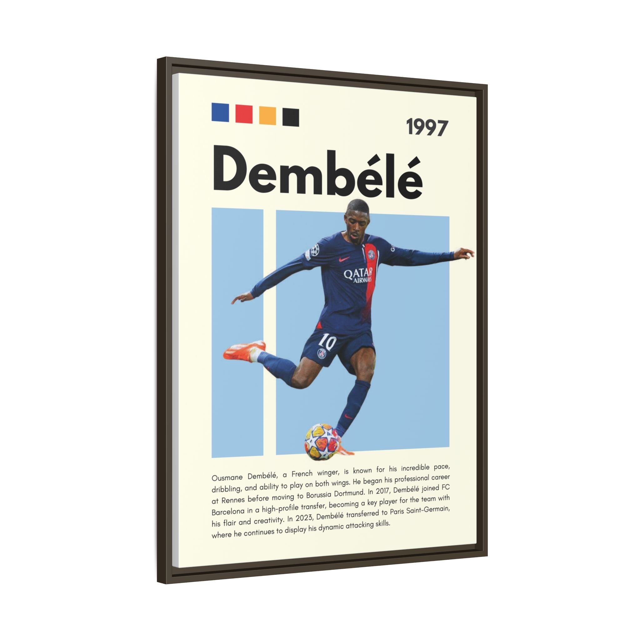 Dembélé - Canvas Wall Art