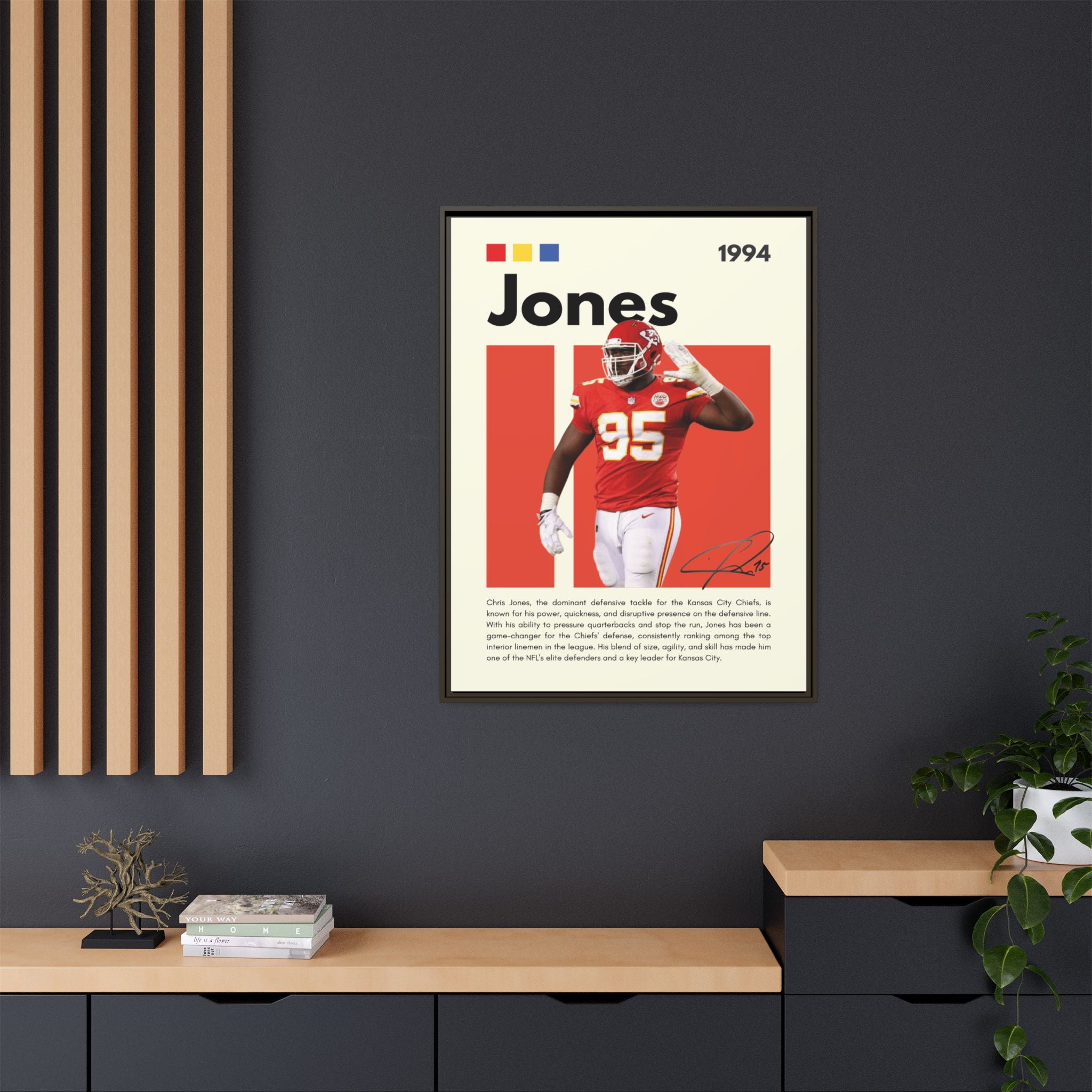 Chiefs Power - Canvas Wall Art