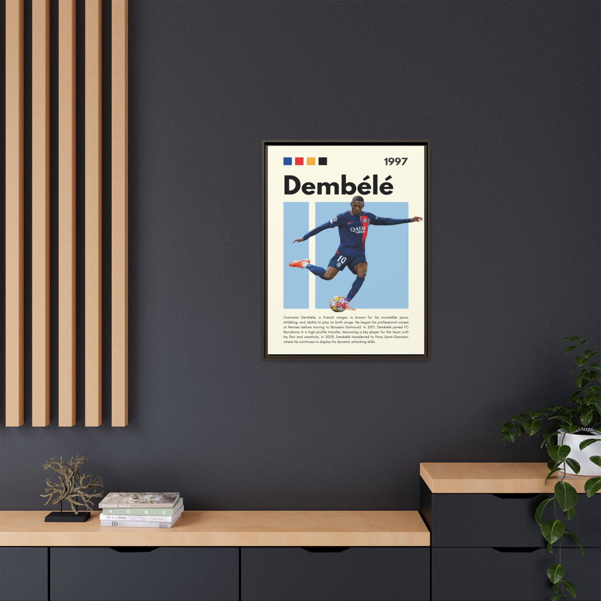 Dembélé - Canvas Wall Art