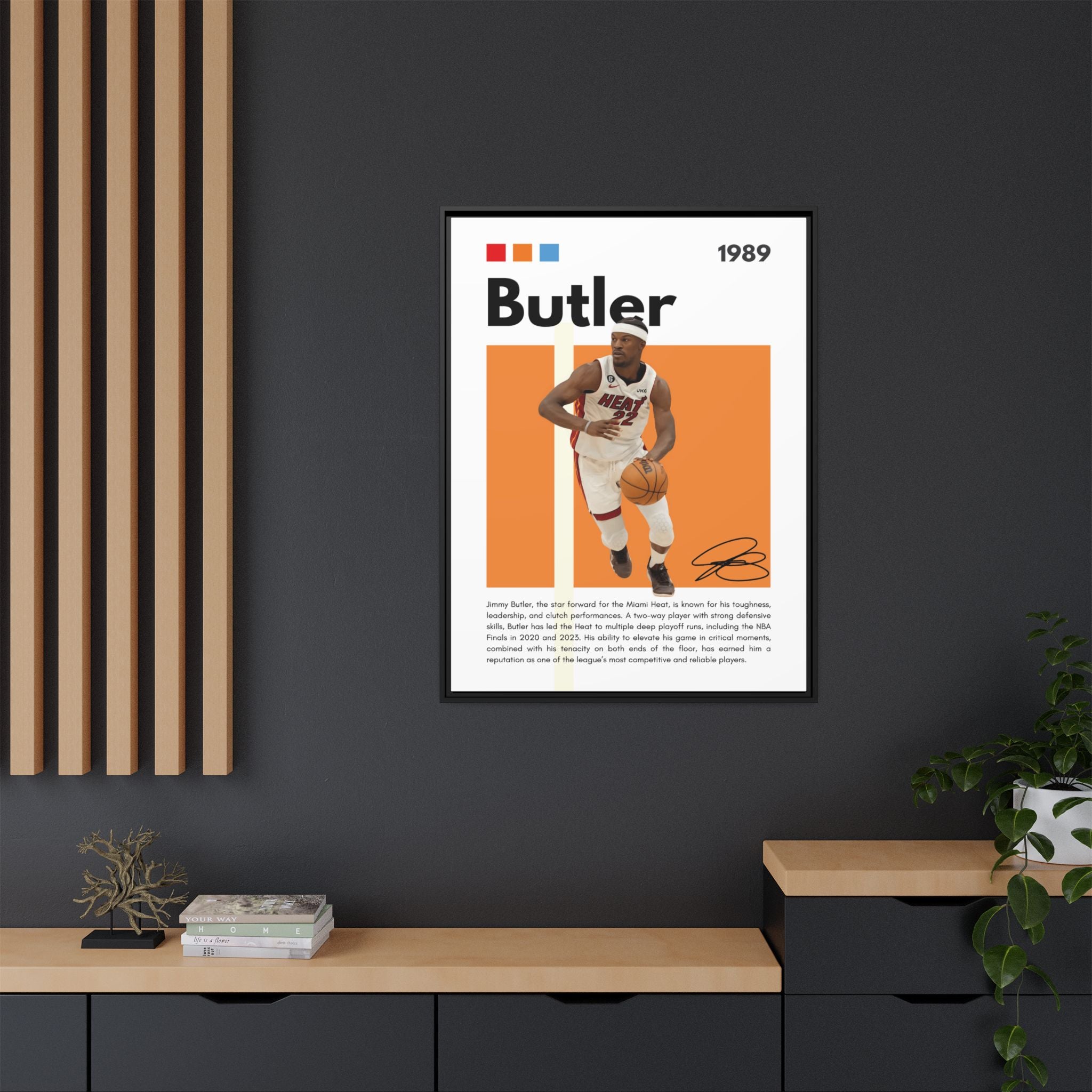 Butler's Blaze - Canvas Wall Art