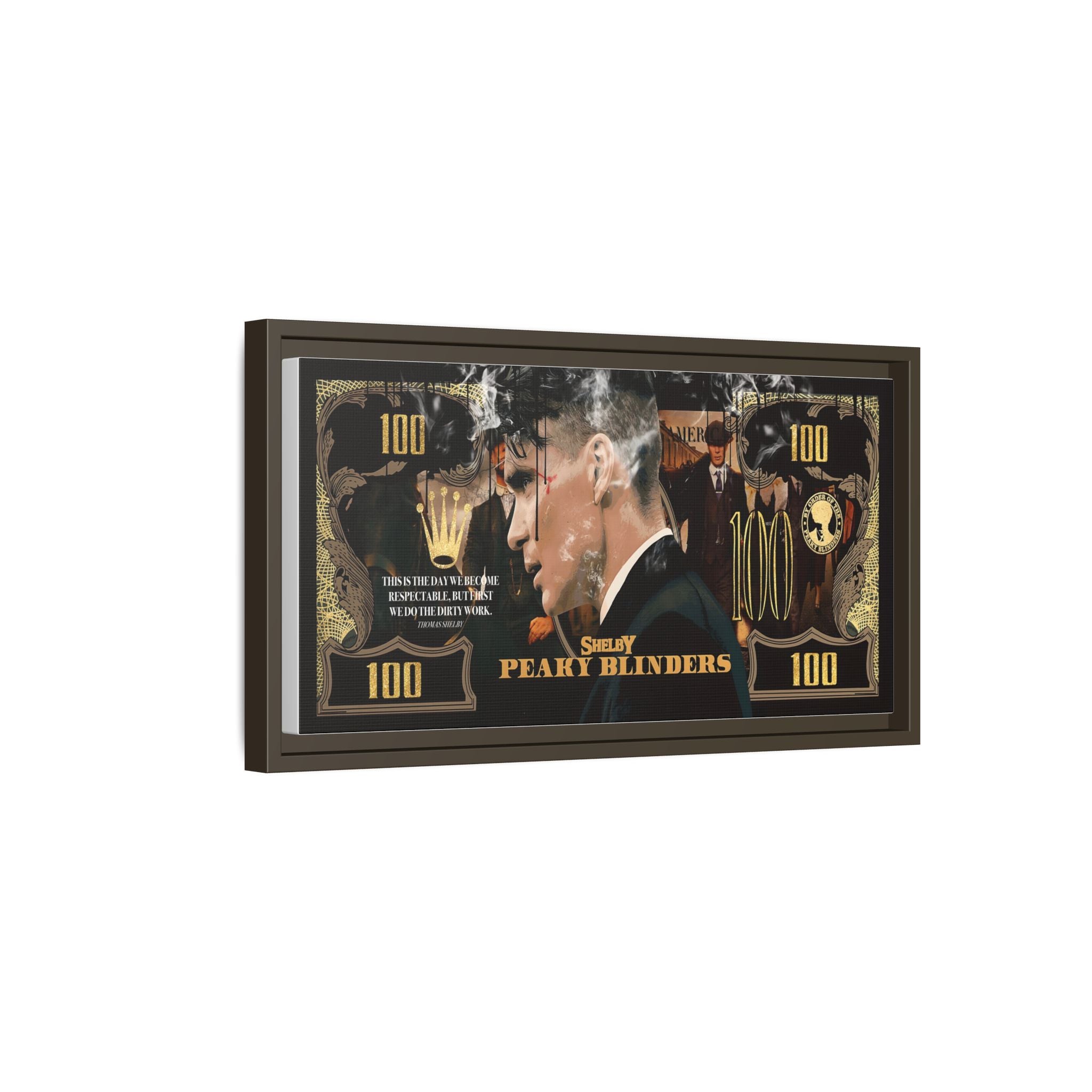 Peaky Blinders Golden Era: Shelby Saga in Commemorative Art, Criminal Elegance Poster - Canvas Wall Art