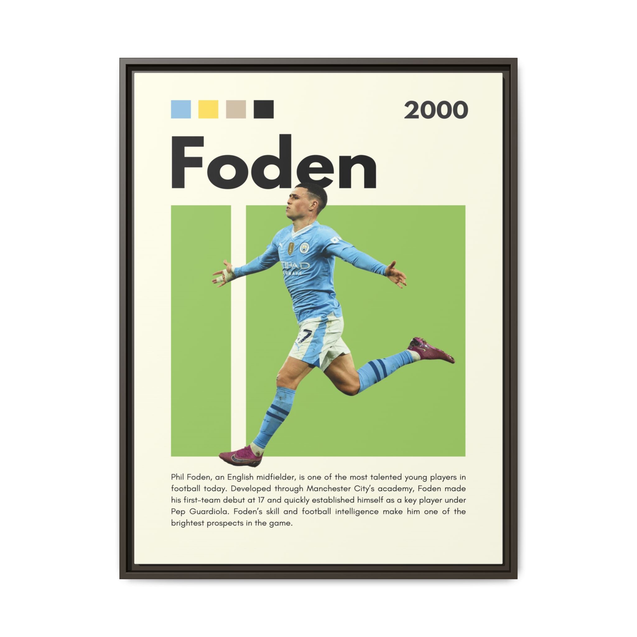 Sky Blue Prodigy - Canvas Wall Art