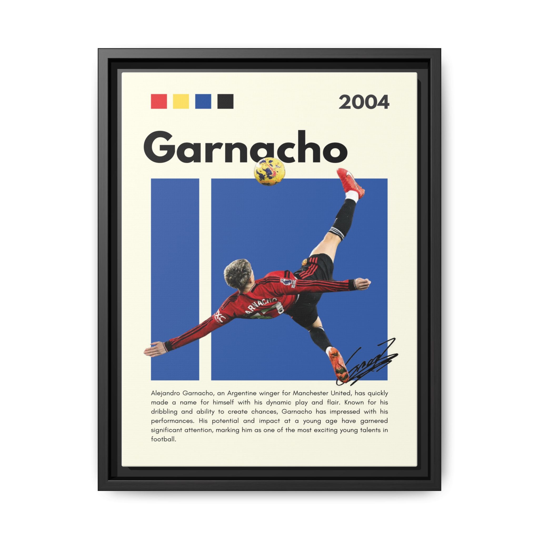 Garnacho Rises - Canvas Wall Art