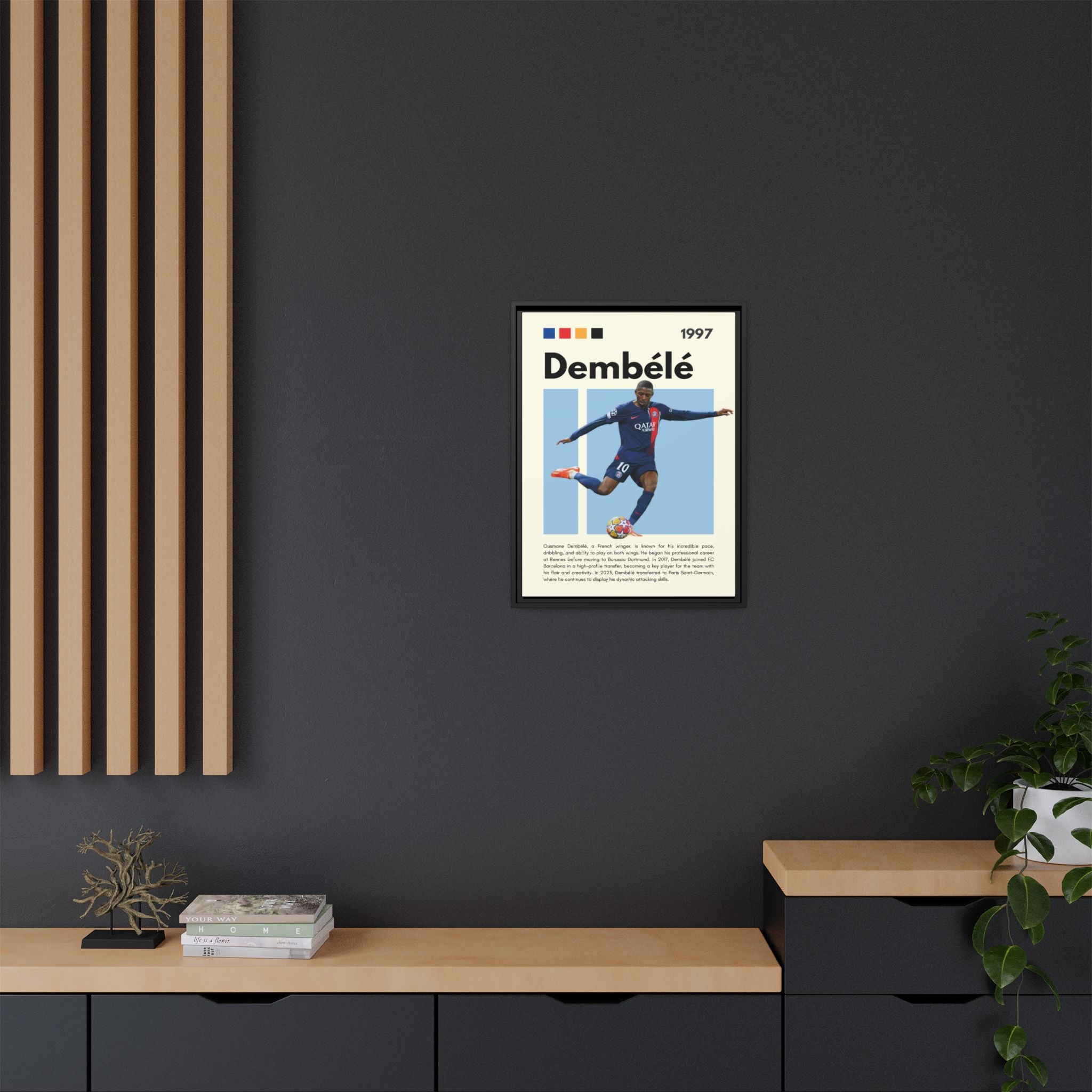 Dembélé - Canvas Wall Art