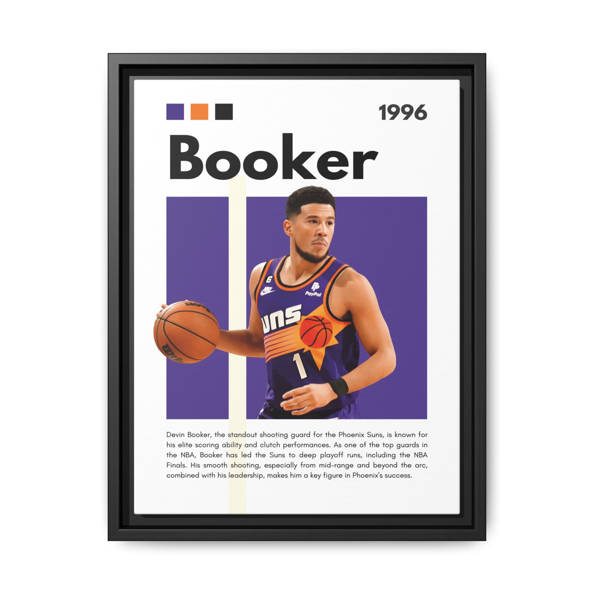 Booker Rising - Canvas Wall Art