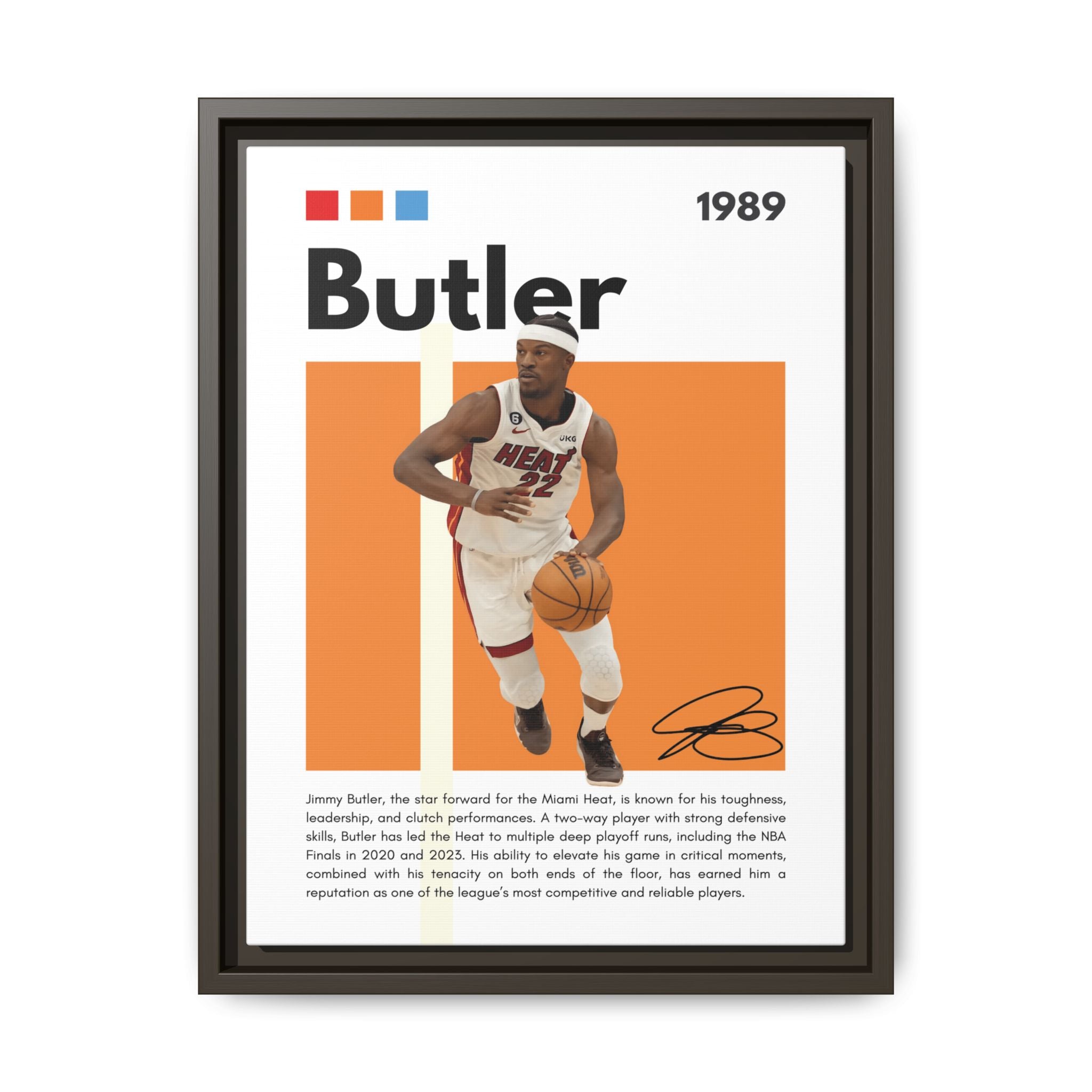 Butler's Blaze - Canvas Wall Art
