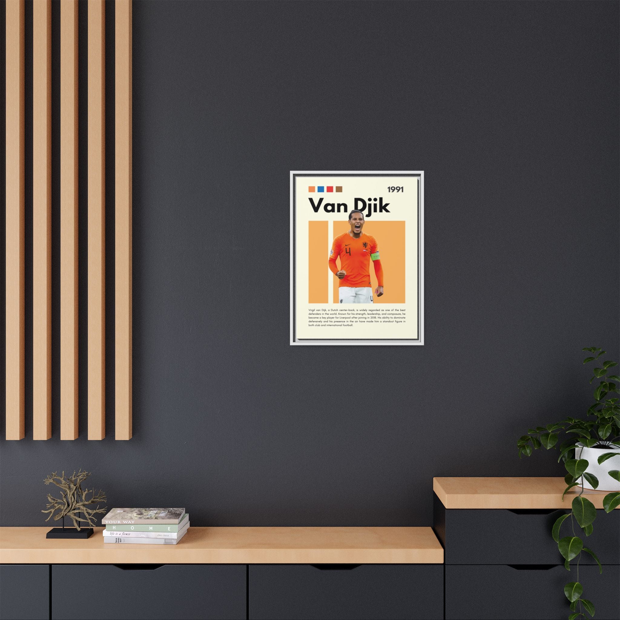 Defender of Orange - Canvas Wall Art