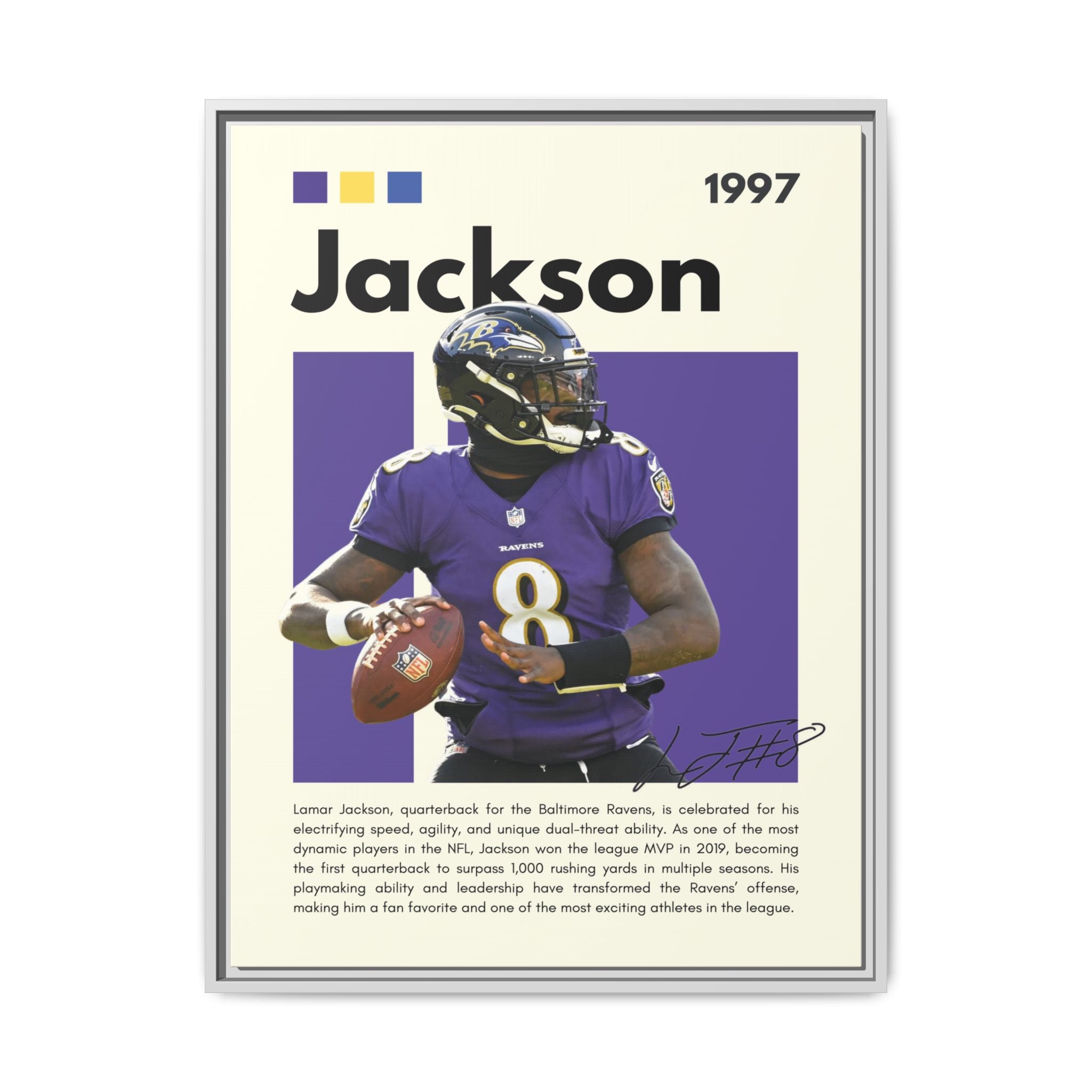 Lamar Lightning - Canvas Wall Art