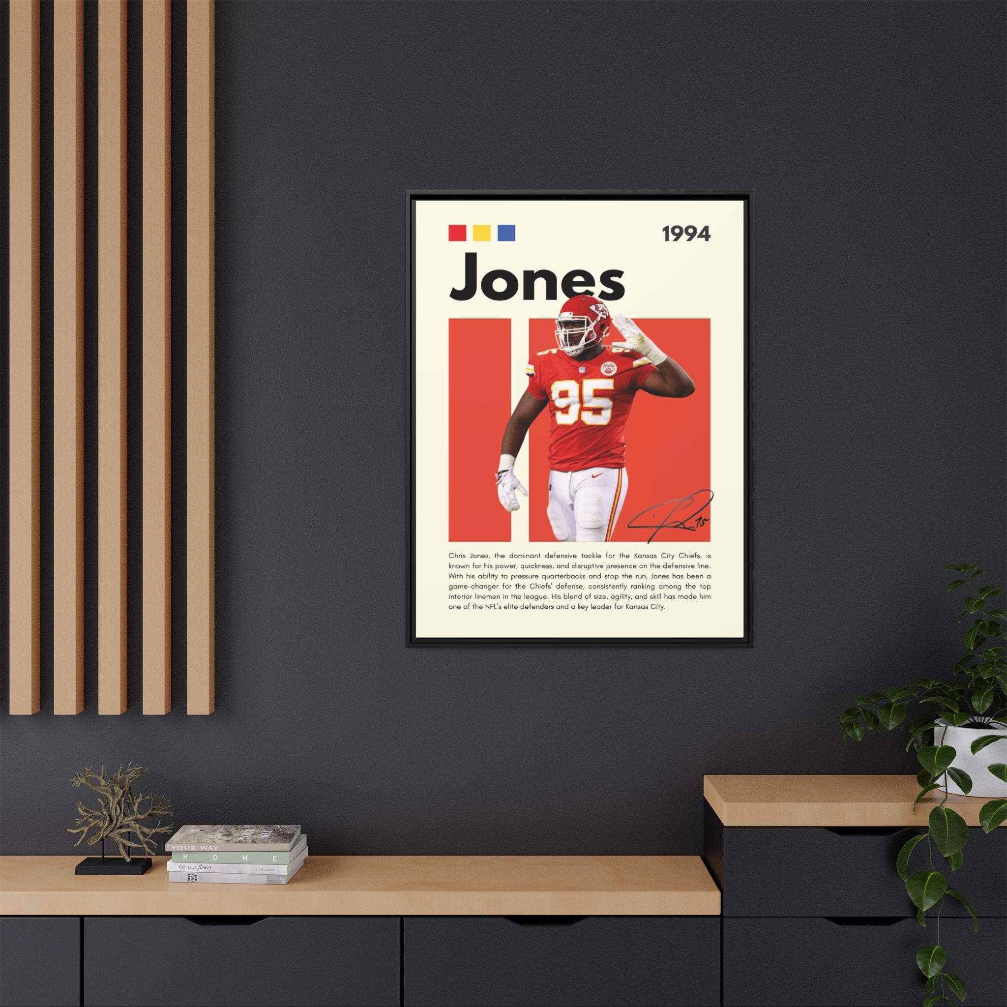 Chiefs Power - Canvas Wall Art