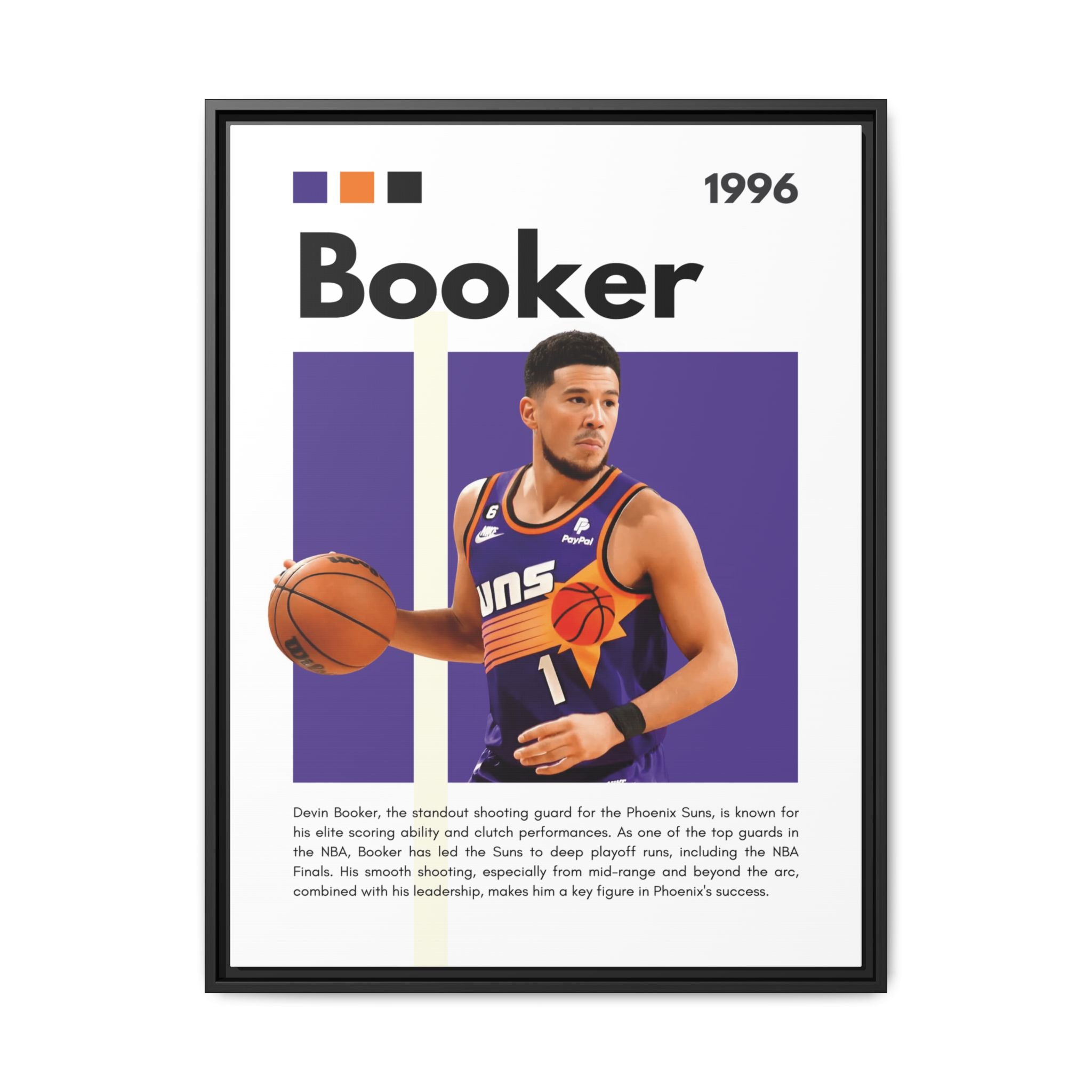 Booker Rising - Canvas Wall Art