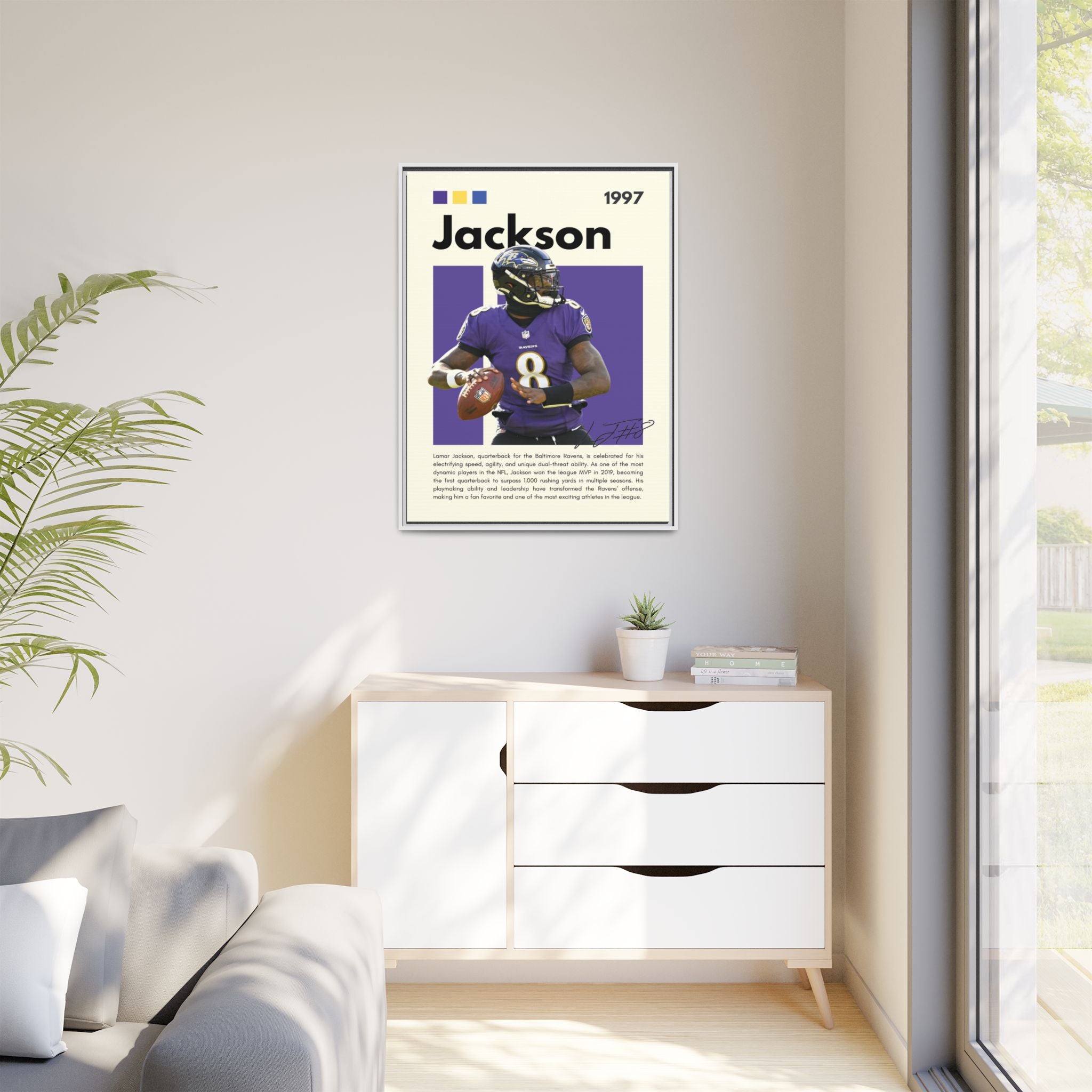 Lamar Lightning - Canvas Wall Art