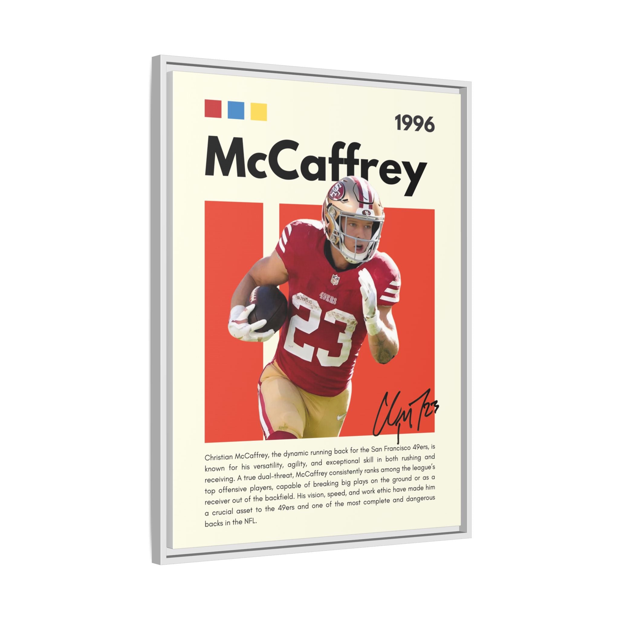 McCaffrey Momentum - Canvas Wall Art