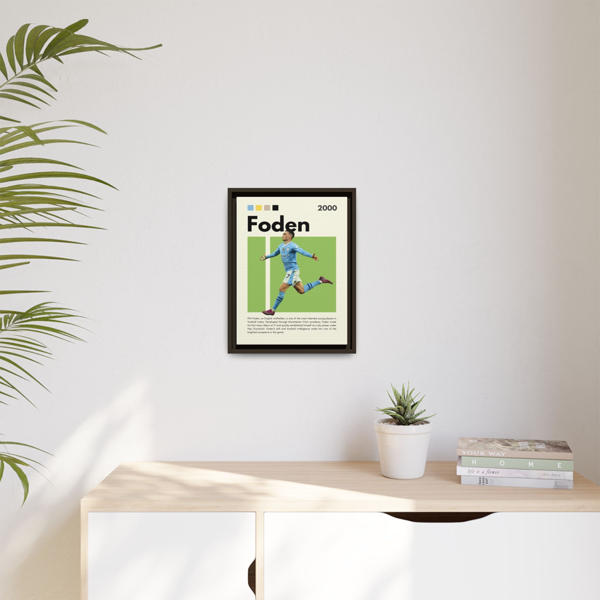 Sky Blue Prodigy - Canvas Wall Art